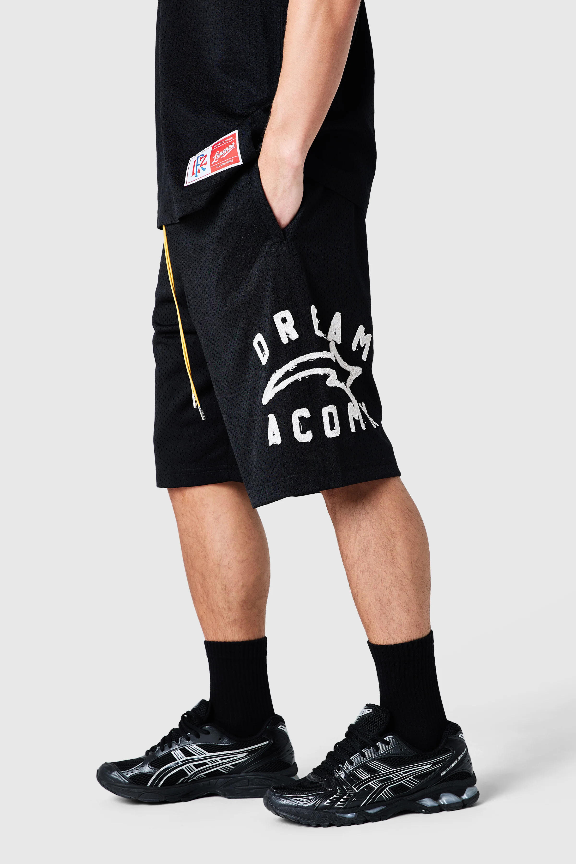 Acdmy Mesh Short - Black - Image 4