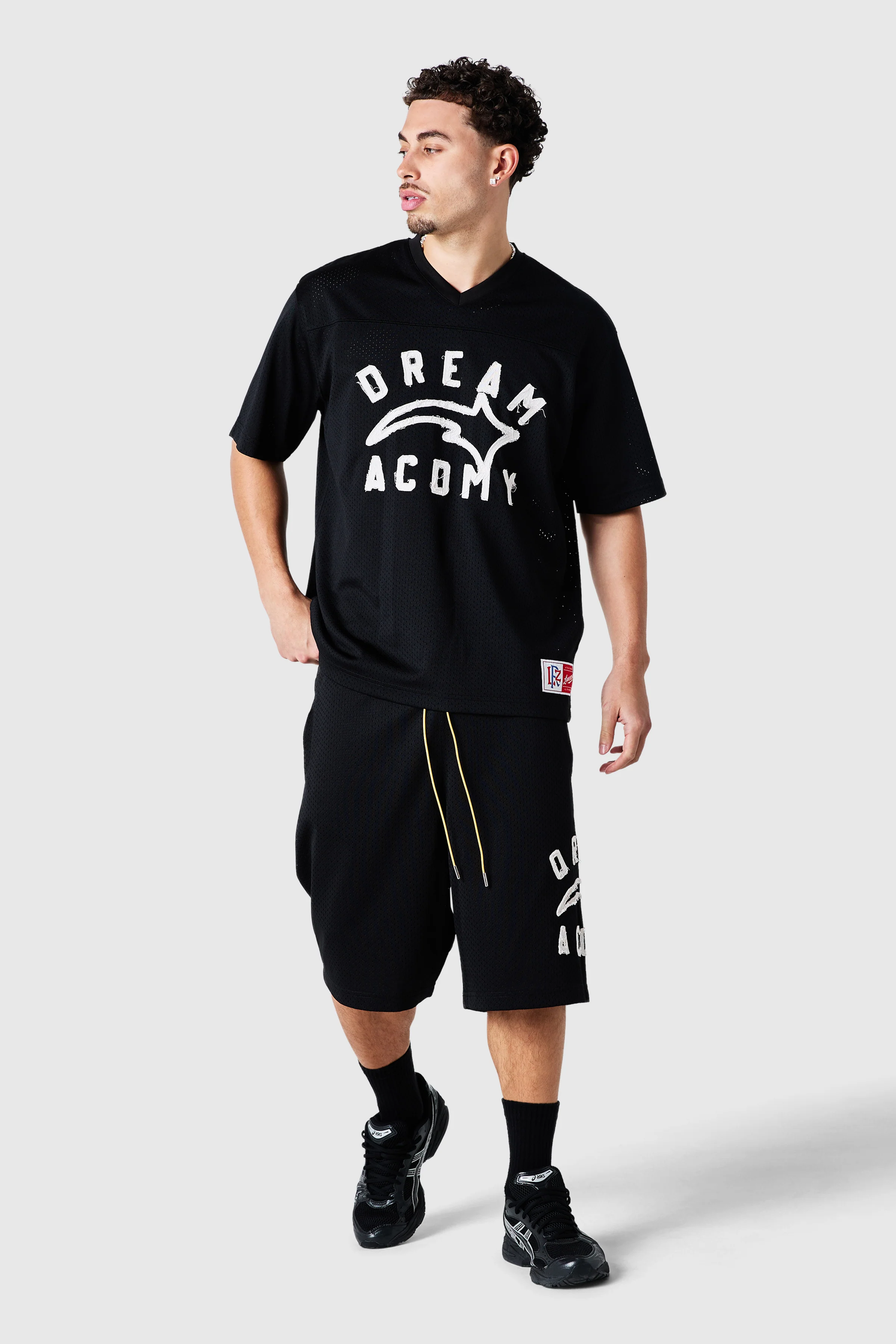 Acdmy Mesh Short - Black - Image 7