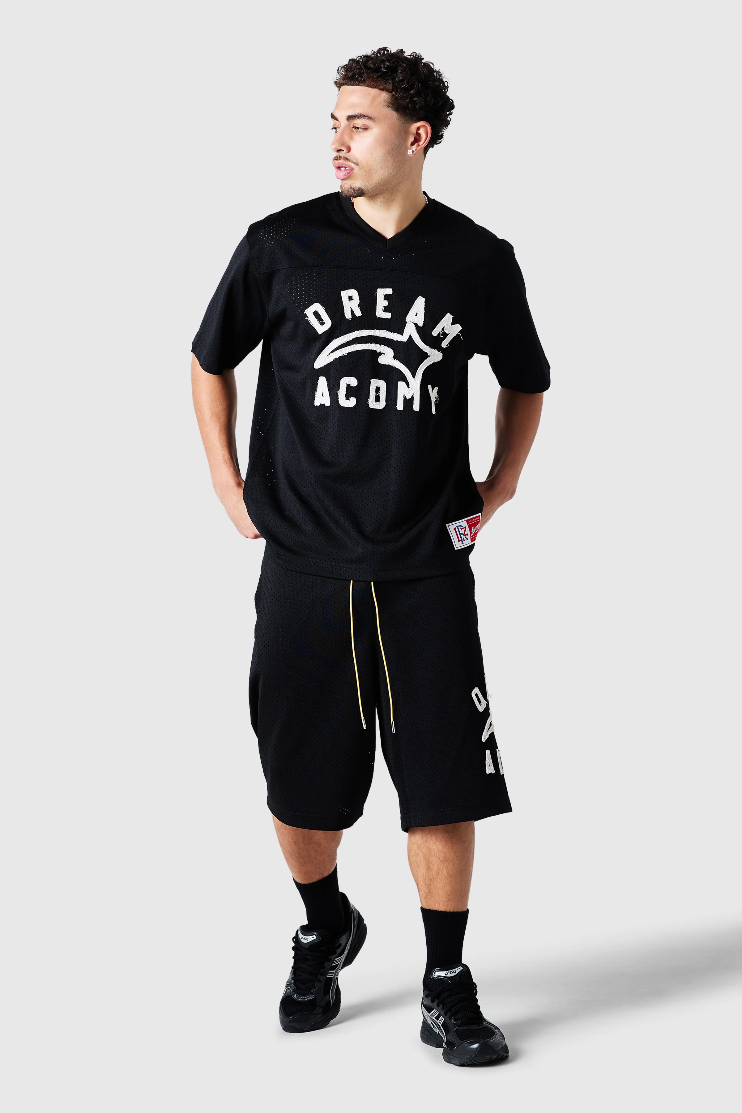 Acdmy Mesh Twinset - Black - Image 4