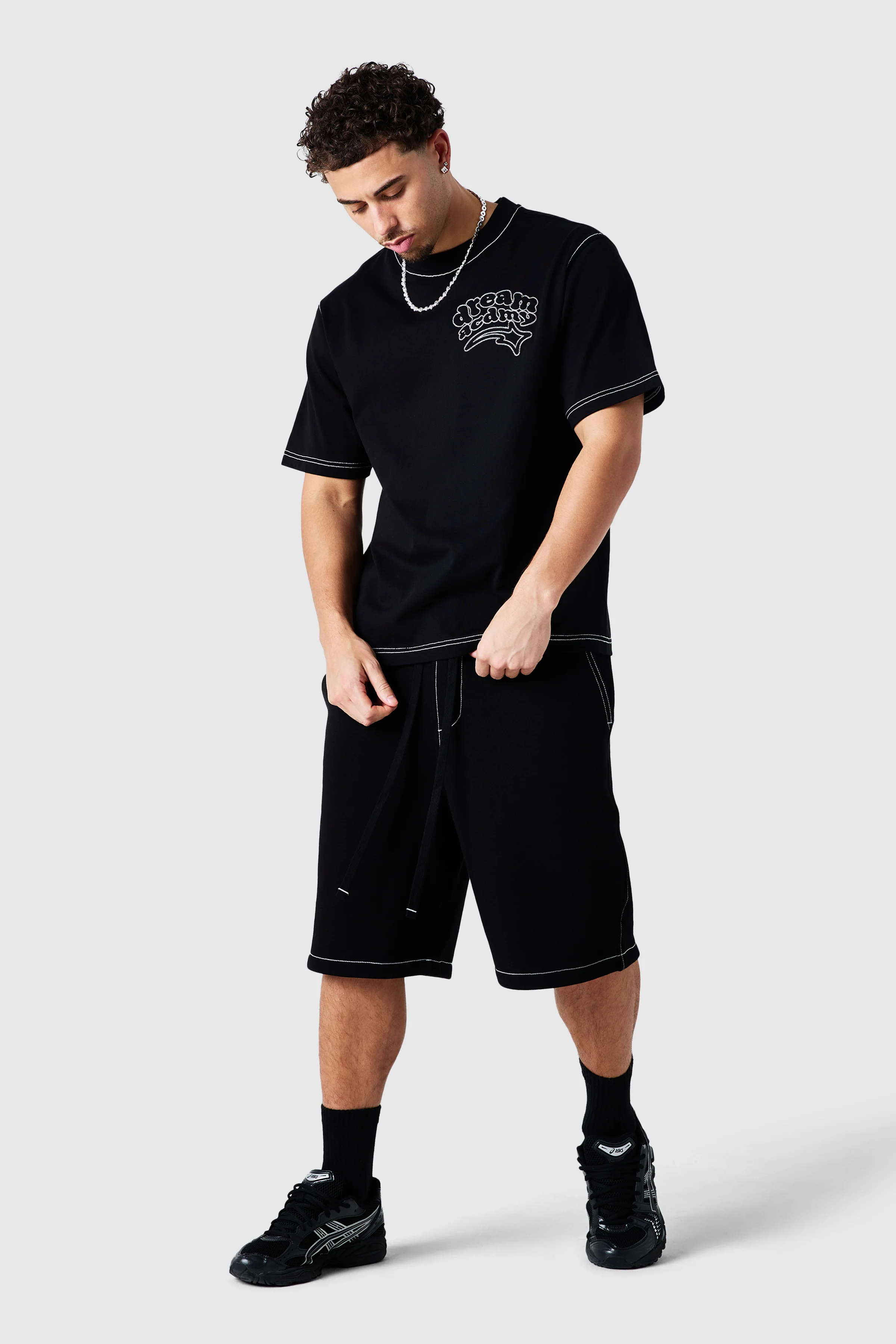 Acdmy Tee - Black - Image 8