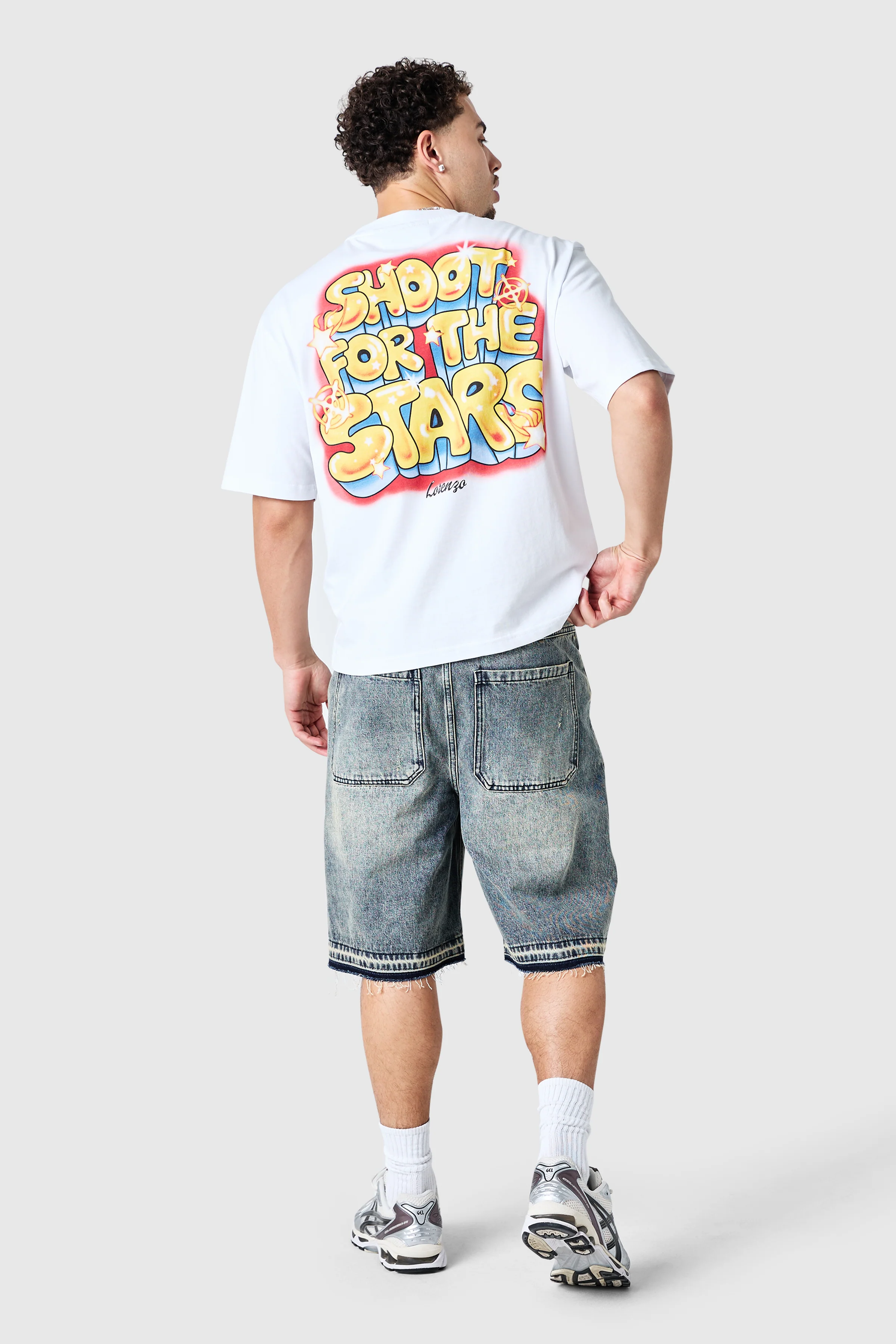 Airbrush Tee - White - Image 7