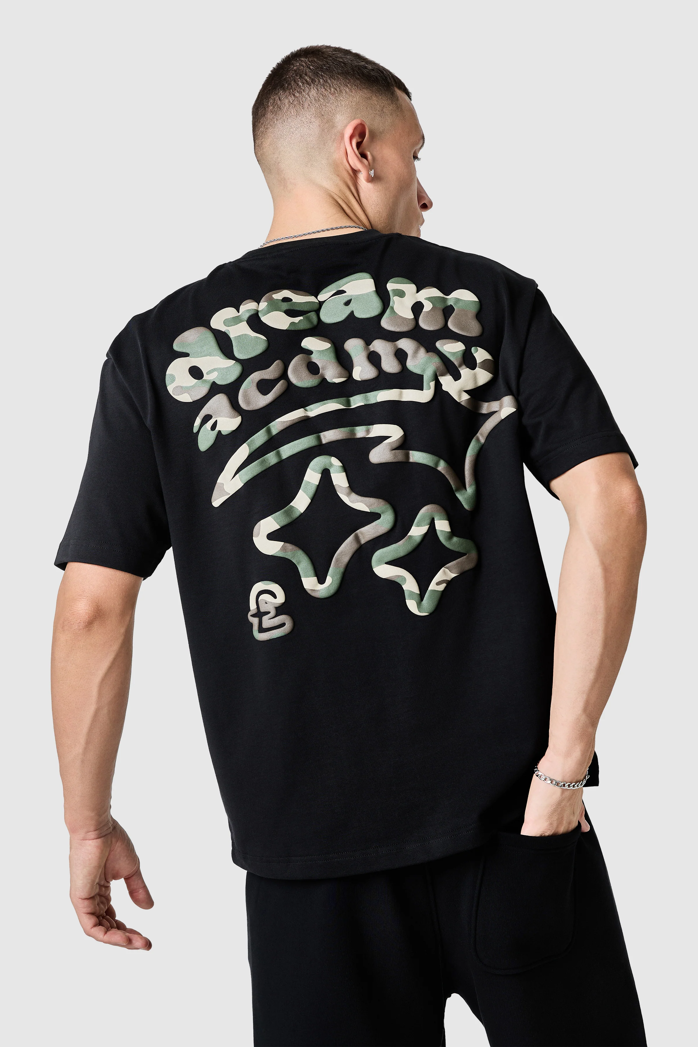 Camo Dream Acdmy Tee - Black