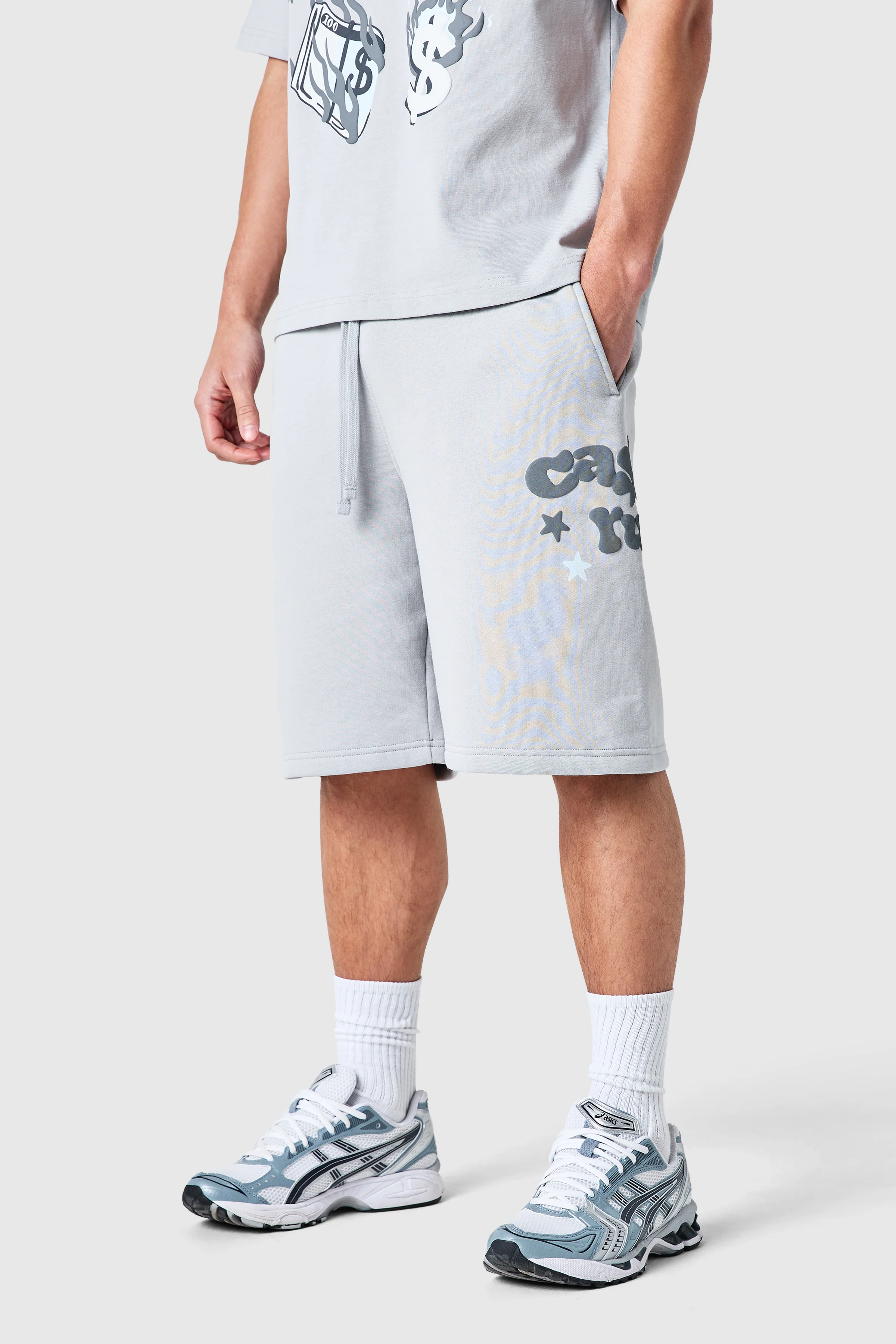 Cash Rules Short - Lunar Grey