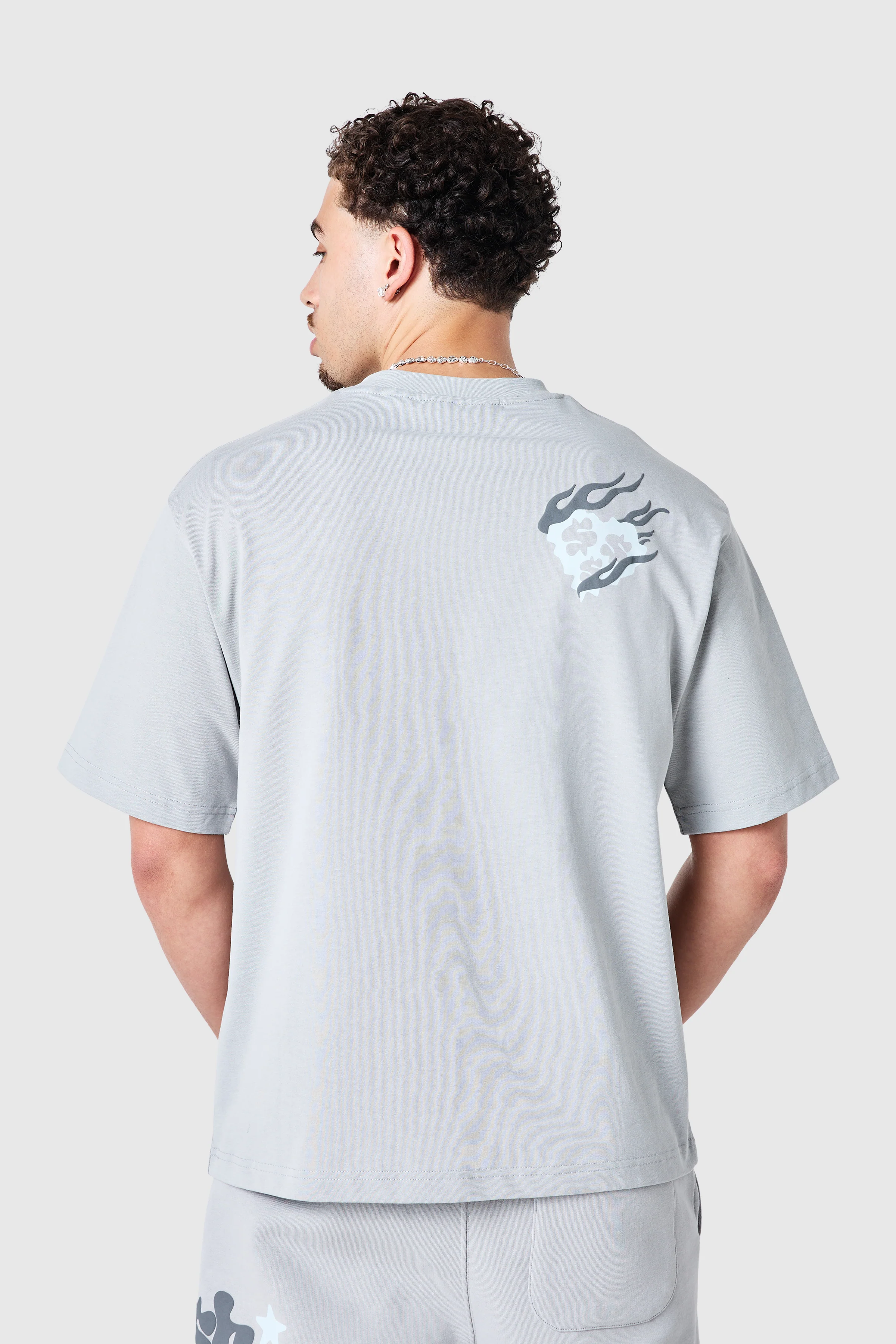 Cash Rules Tee - Lunar Grey - Image 4