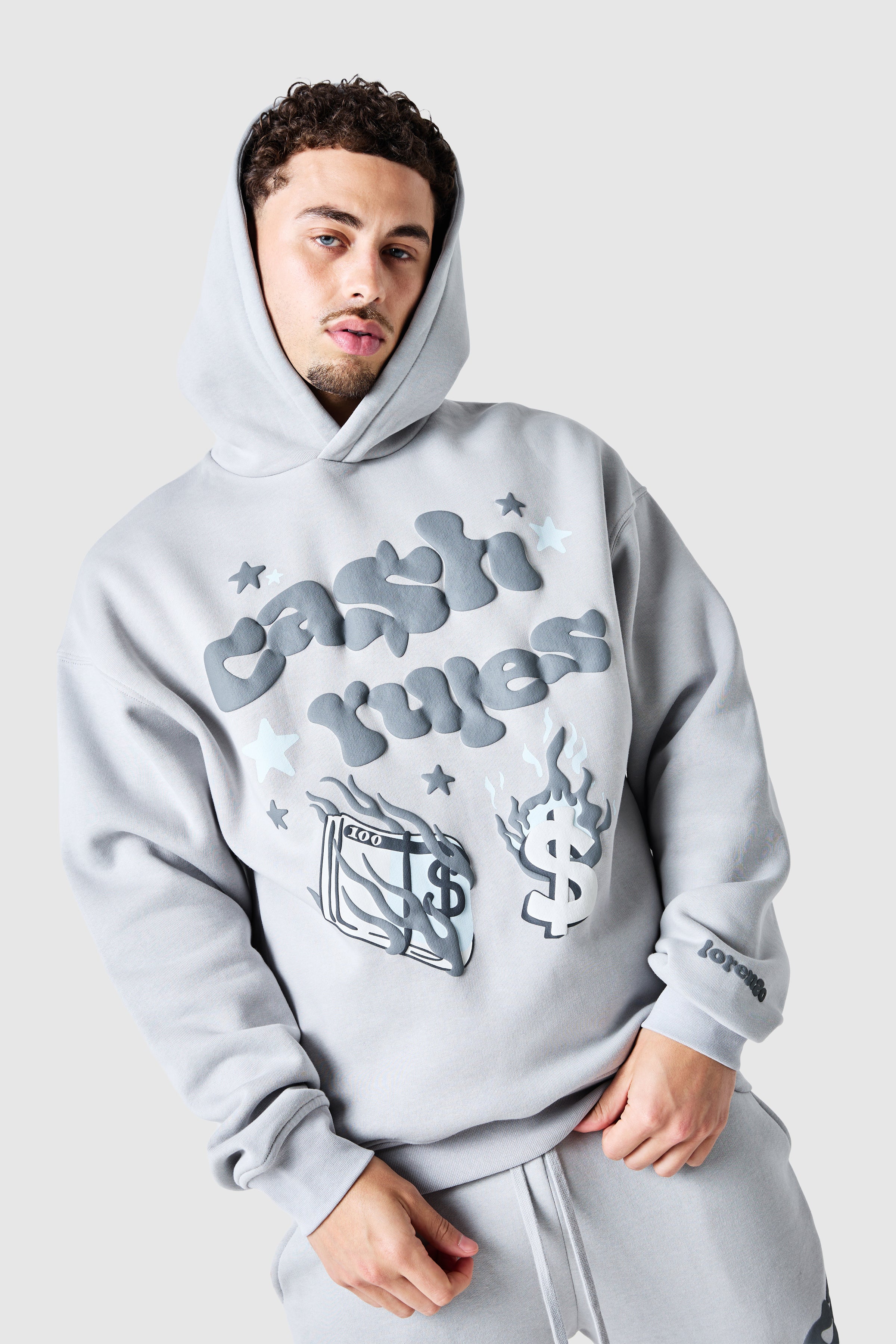 Cash Rules Tracksuit - Lunar Grey - Image 4
