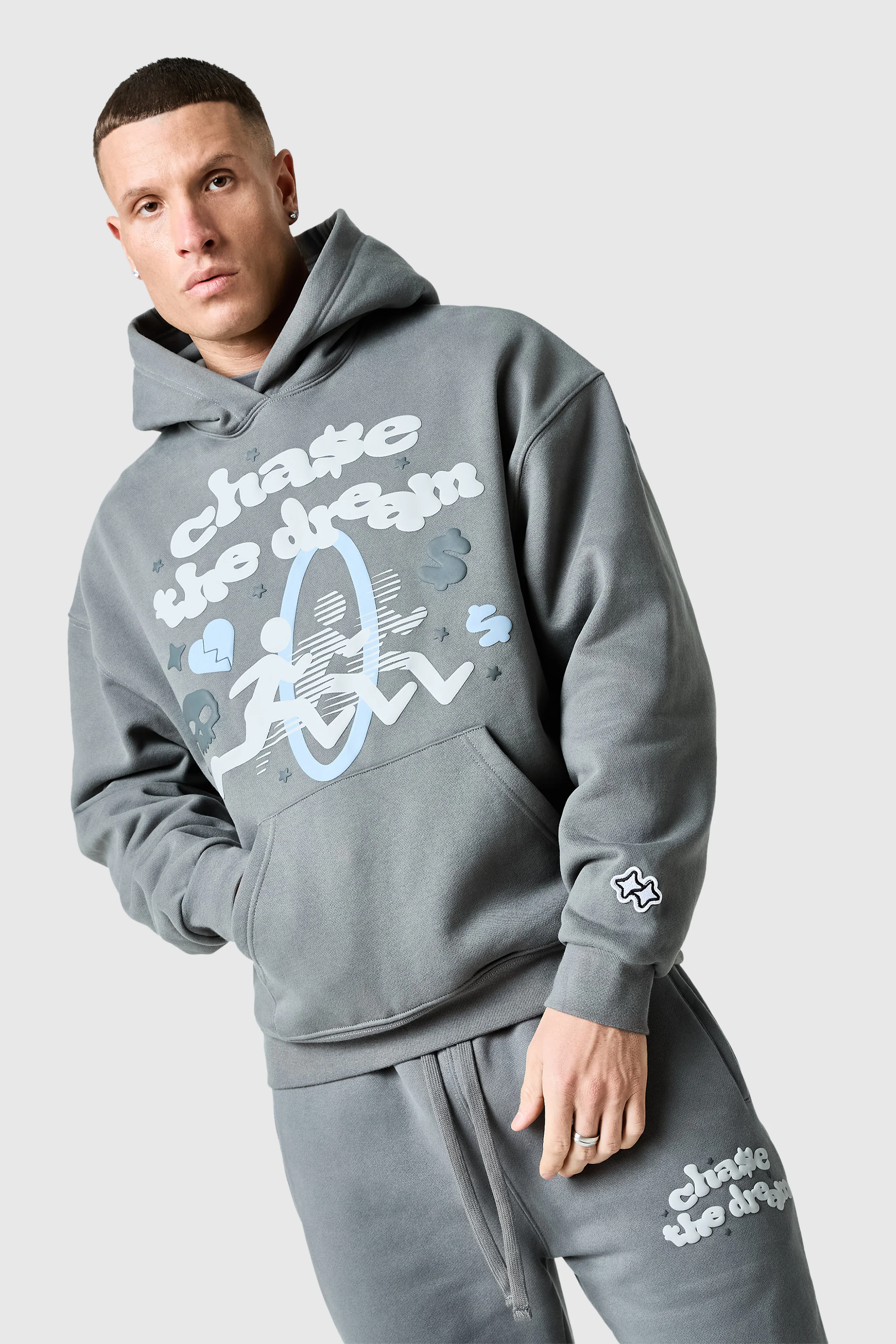 Chase The Dream Tracksuit - Slate Grey - Image 2
