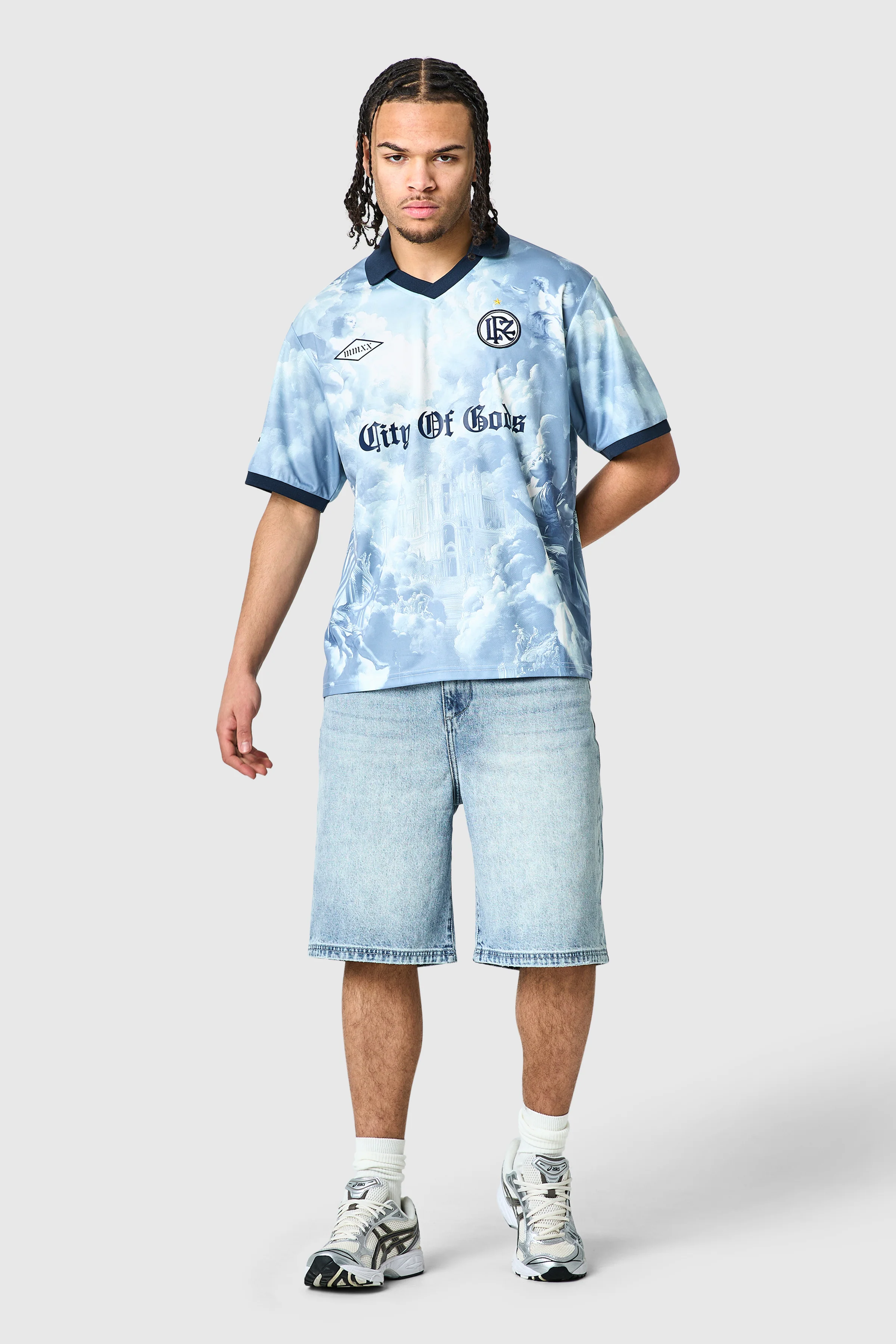 City Of Gods Jersey - Celestial Blue - Image 6