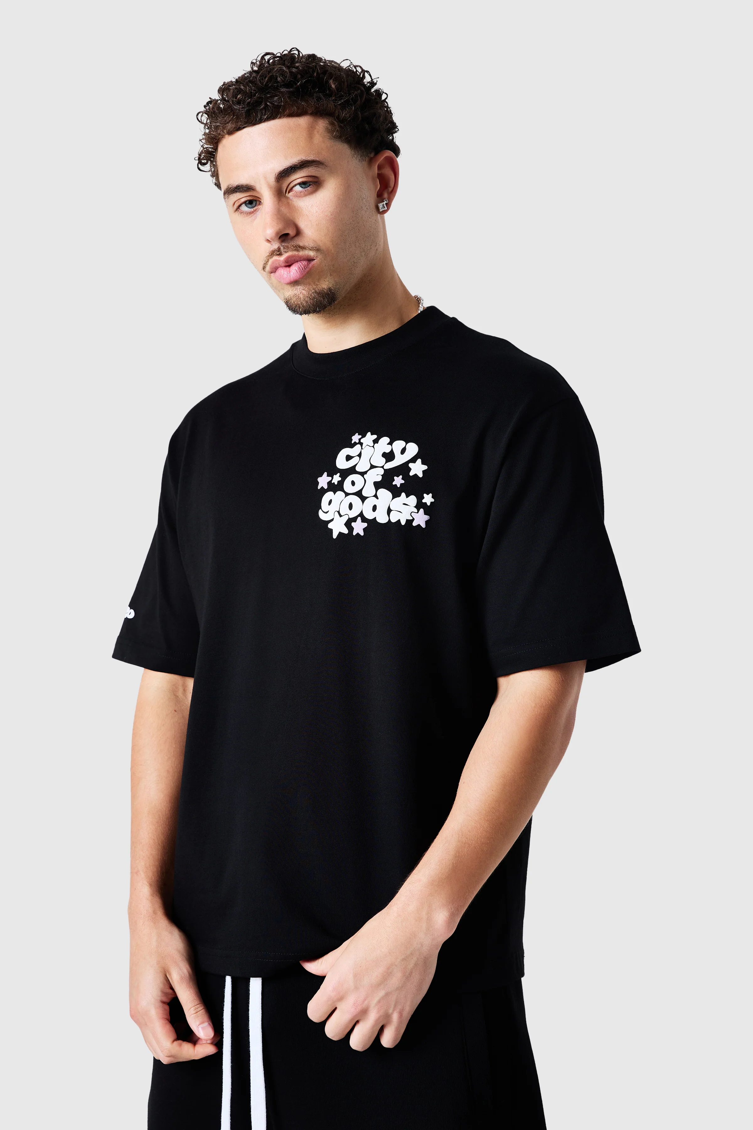 City Of Gods Tee - Black - Image 3