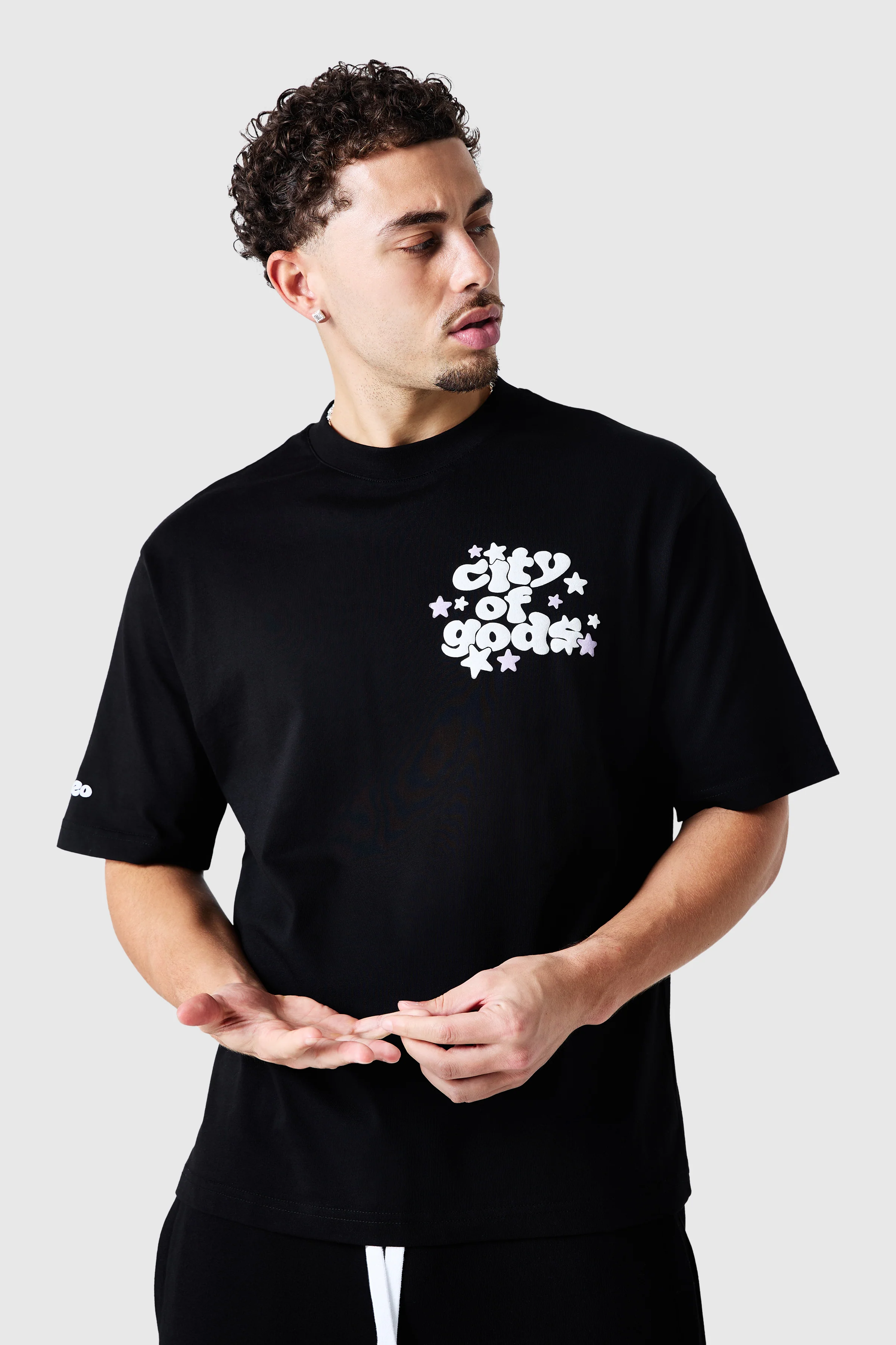 City Of Gods Tee - Black - Image 9