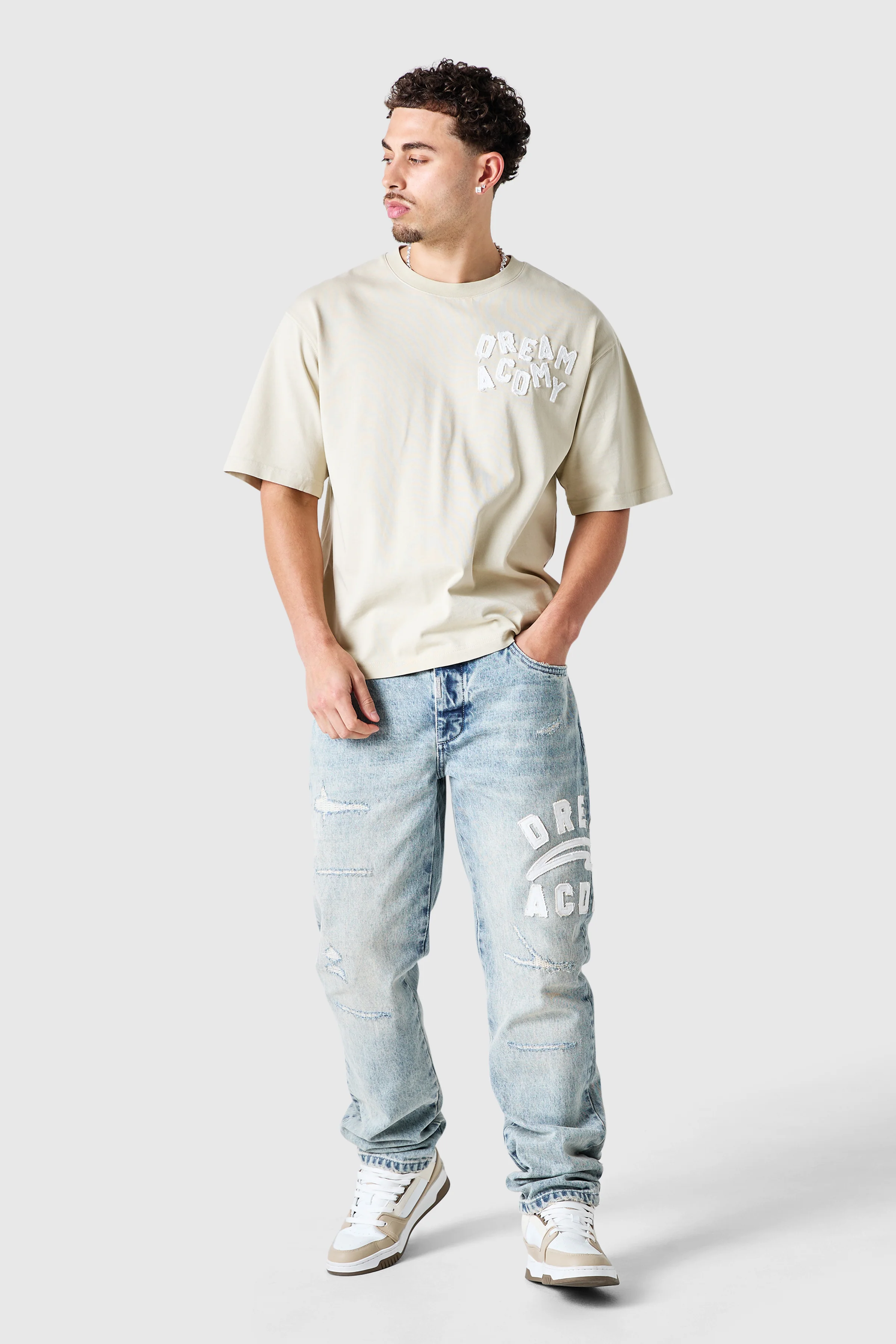 College Tee - Sandstone - Image 8