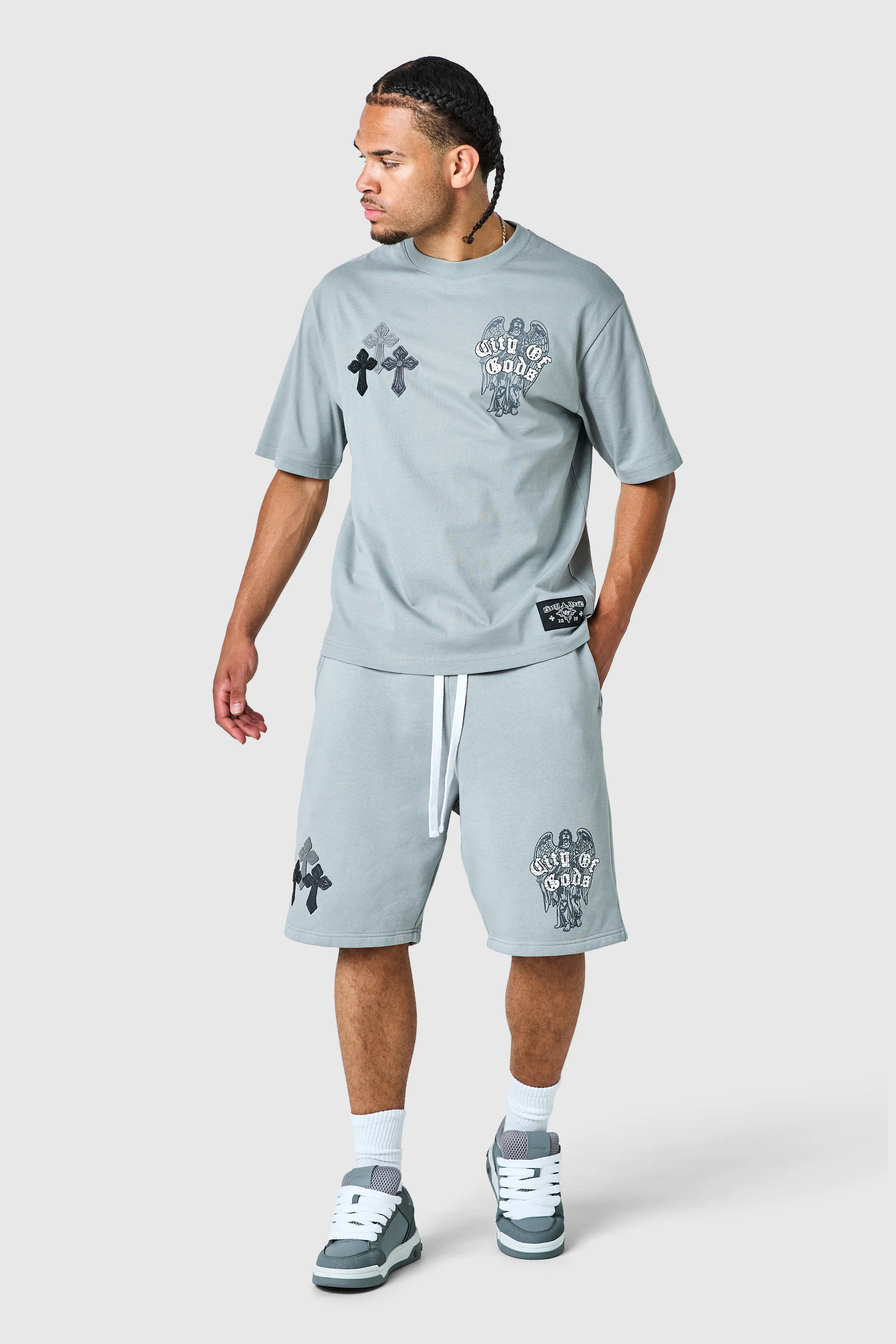 Empire Tee - Moon Grey - Image 3