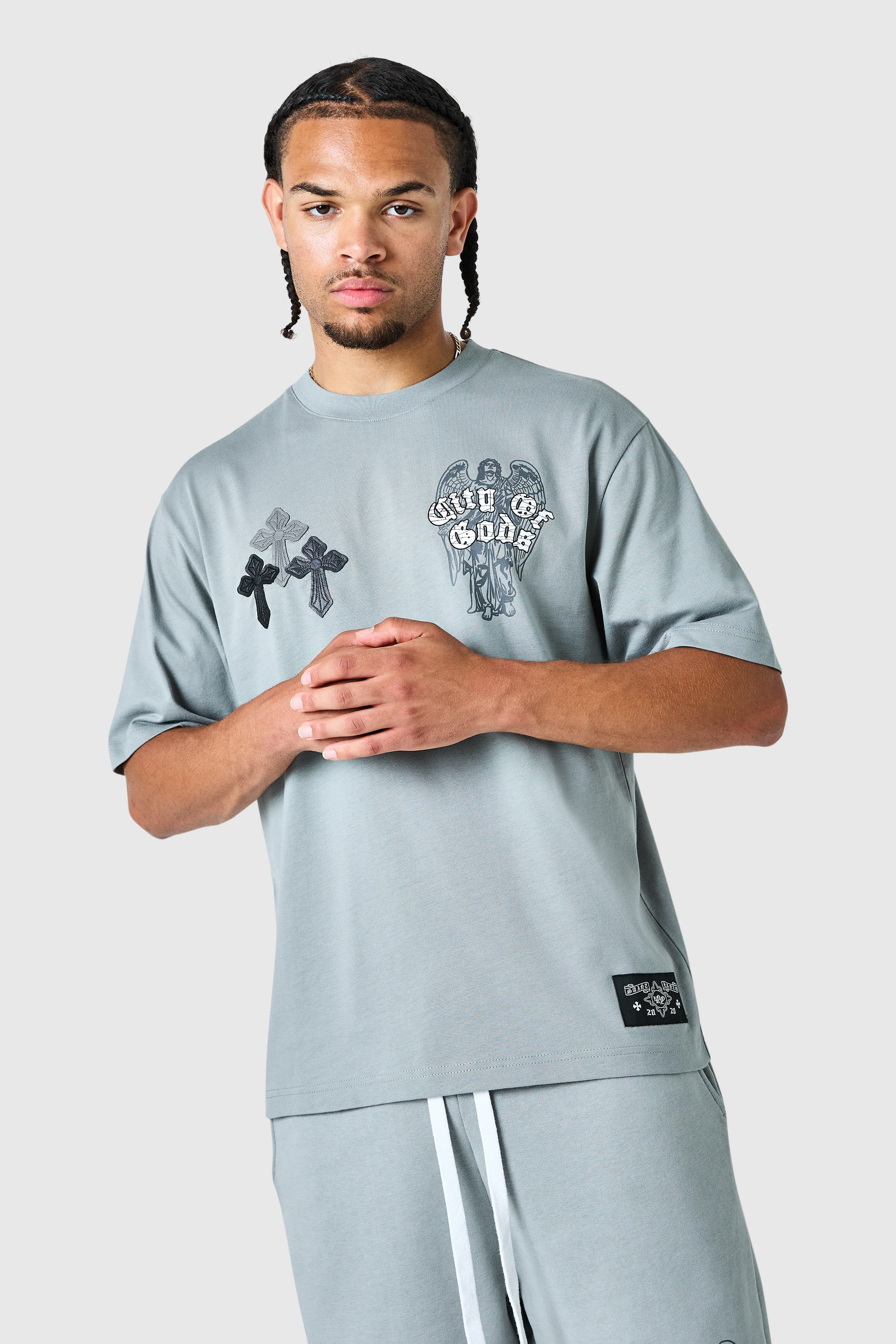 Empire Tee - Moon Grey - Image 4