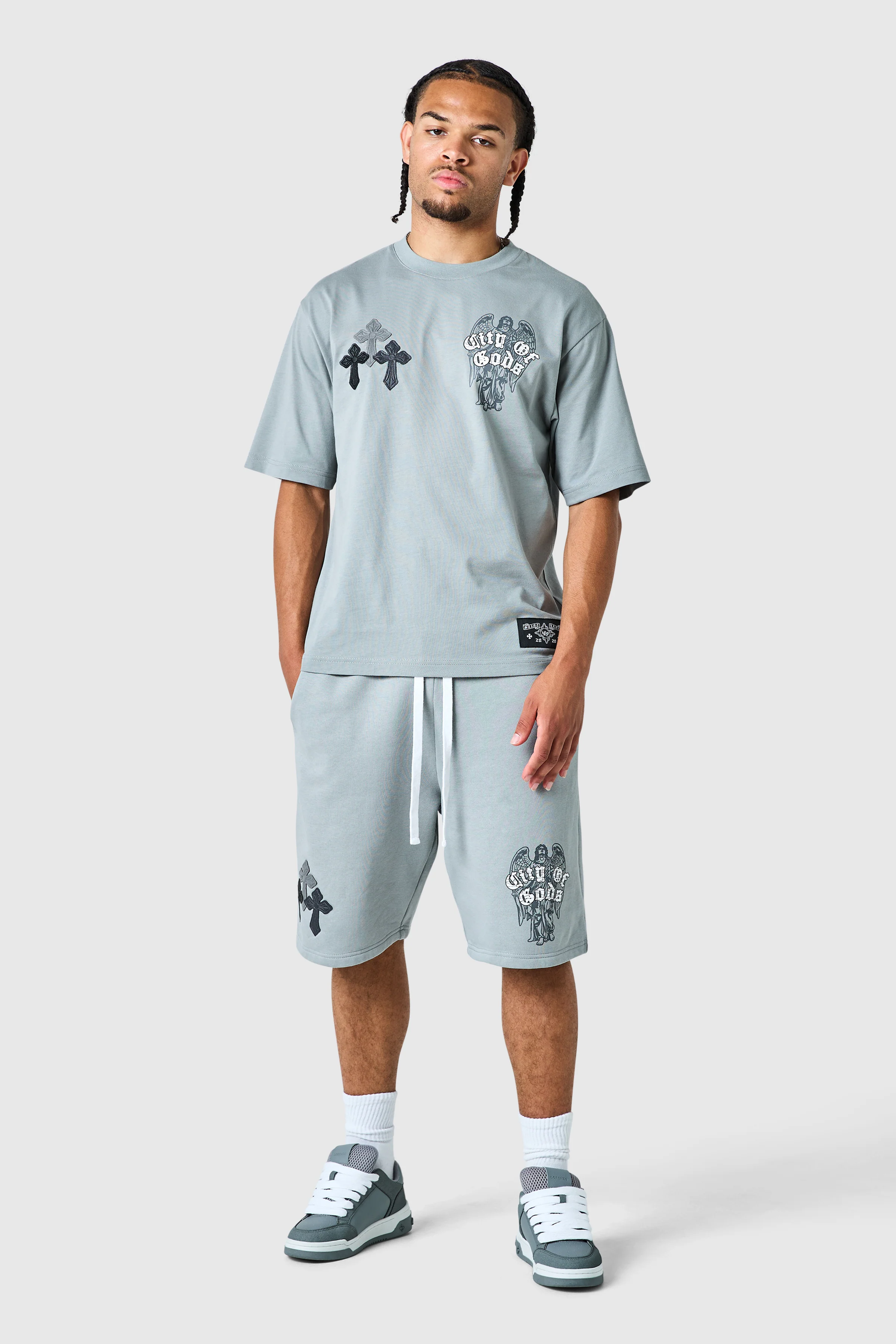 Empire Tee - Moon Grey - Image 7