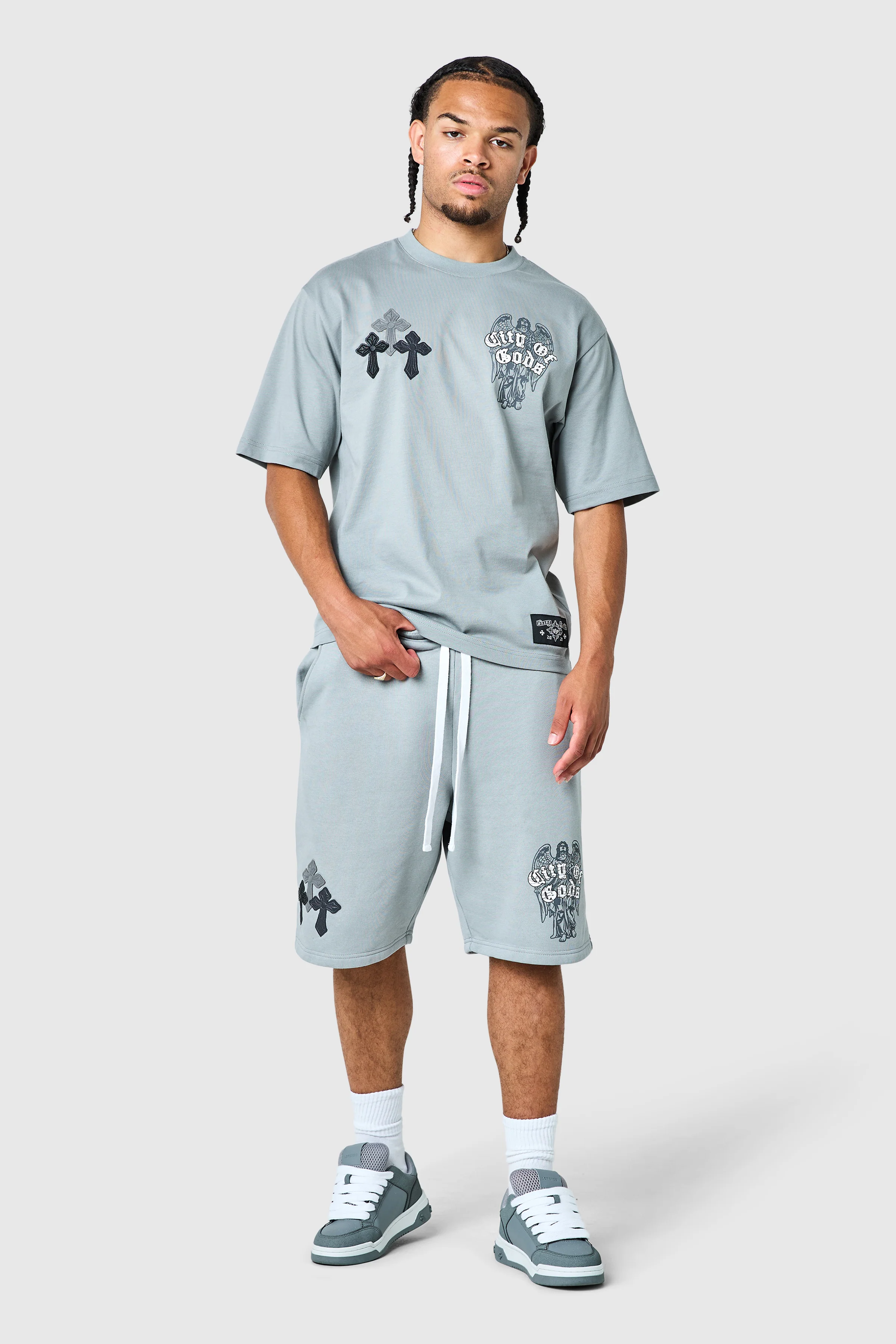 Empire Tee - Moon Grey - Image 8
