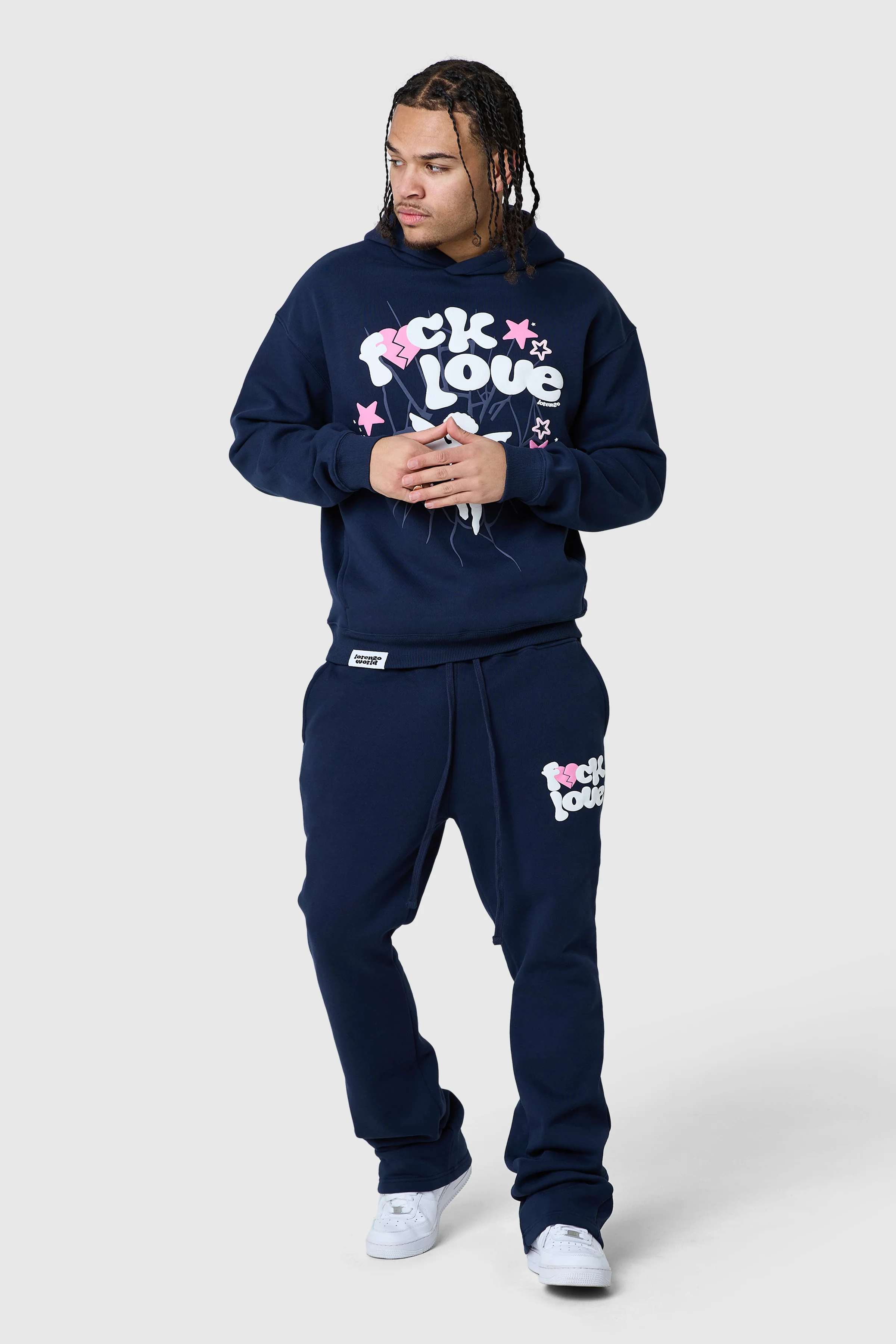 Fxck Love Hood - Navy Night - Image 2