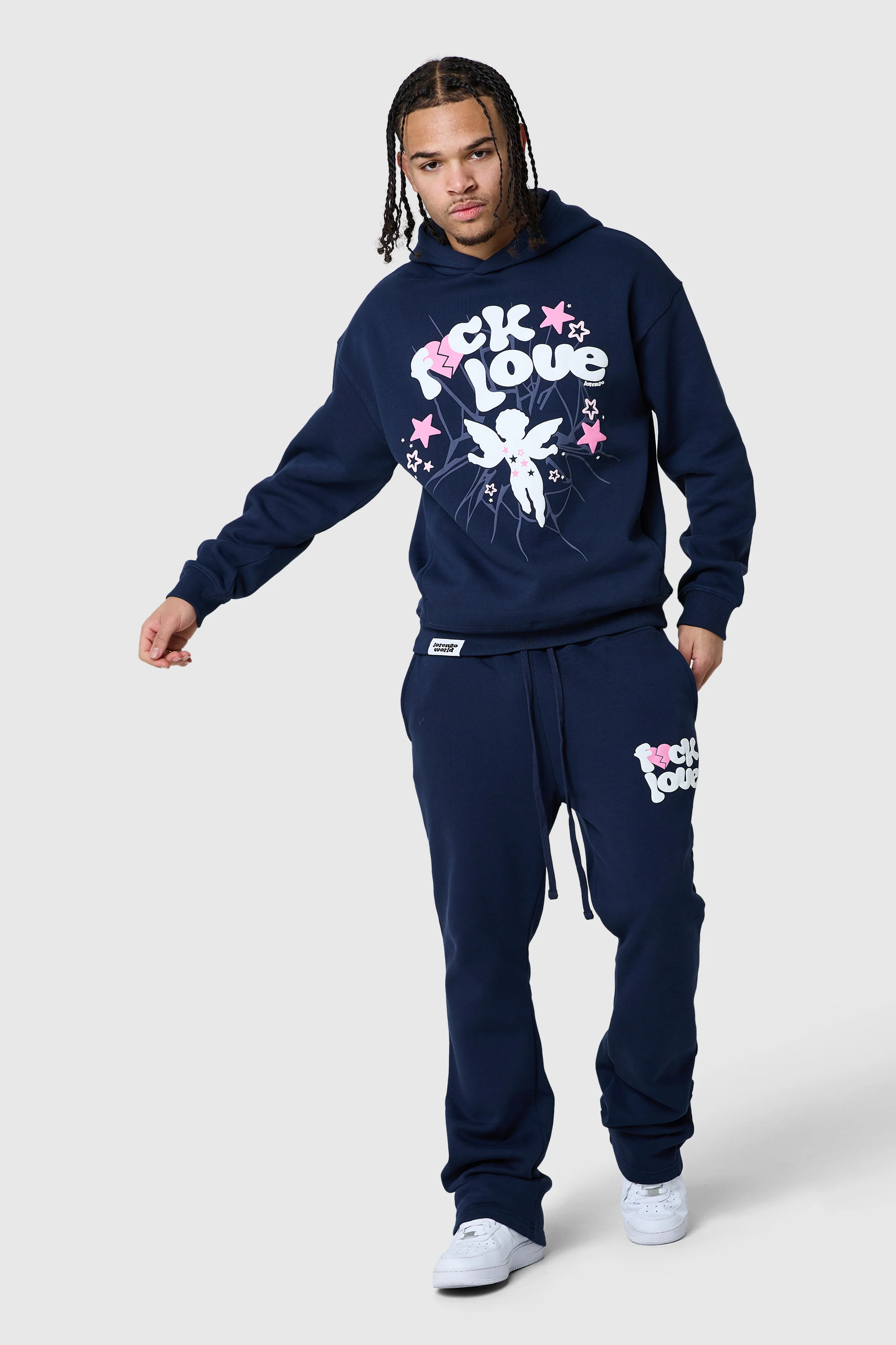 Fxck Love Hood - Navy Night - Image 4