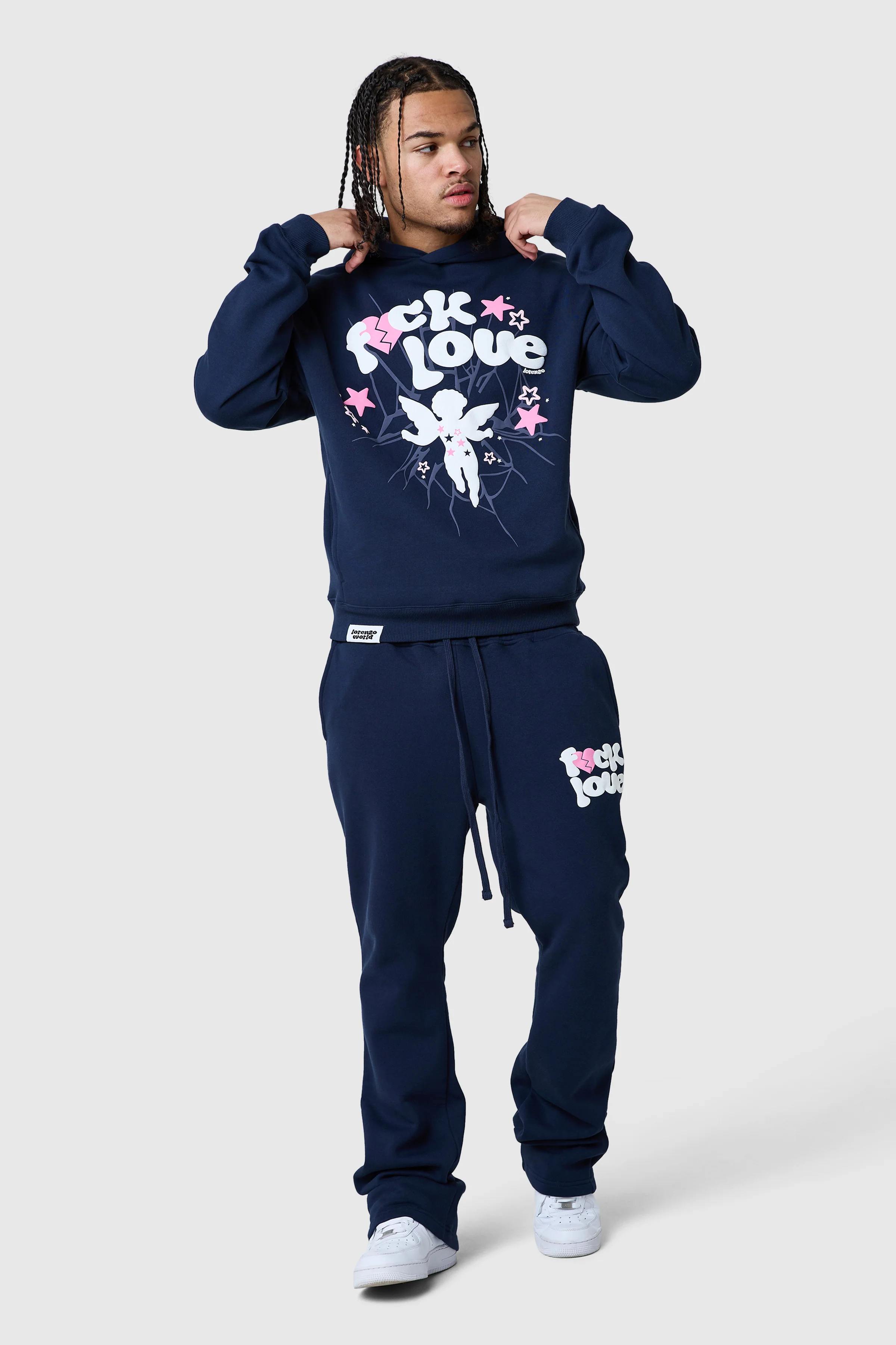 Fxck Love Tracksuit - Navy Night - Image 5
