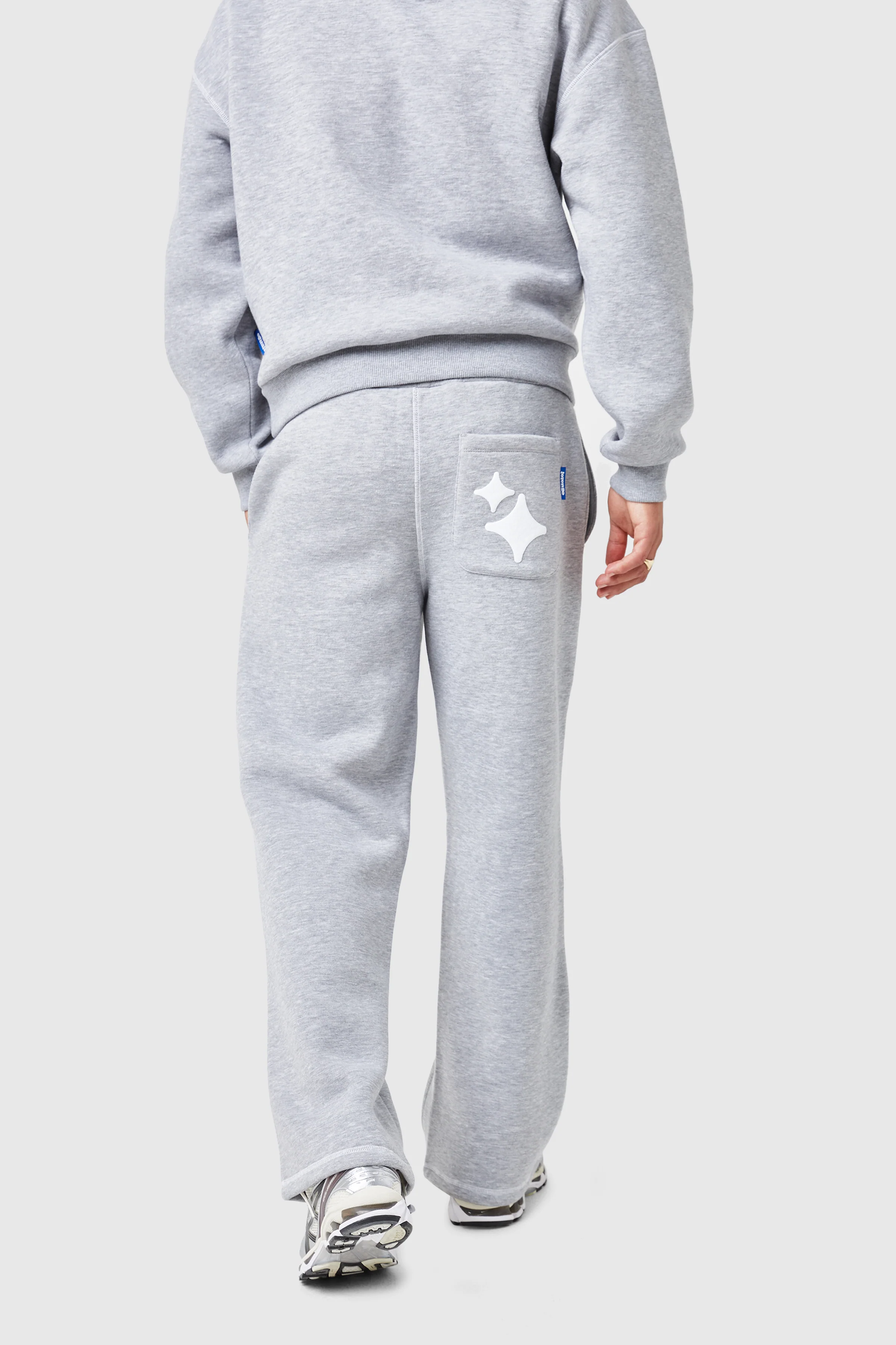 Globe Tracksuit - Grey Marl - Image 10