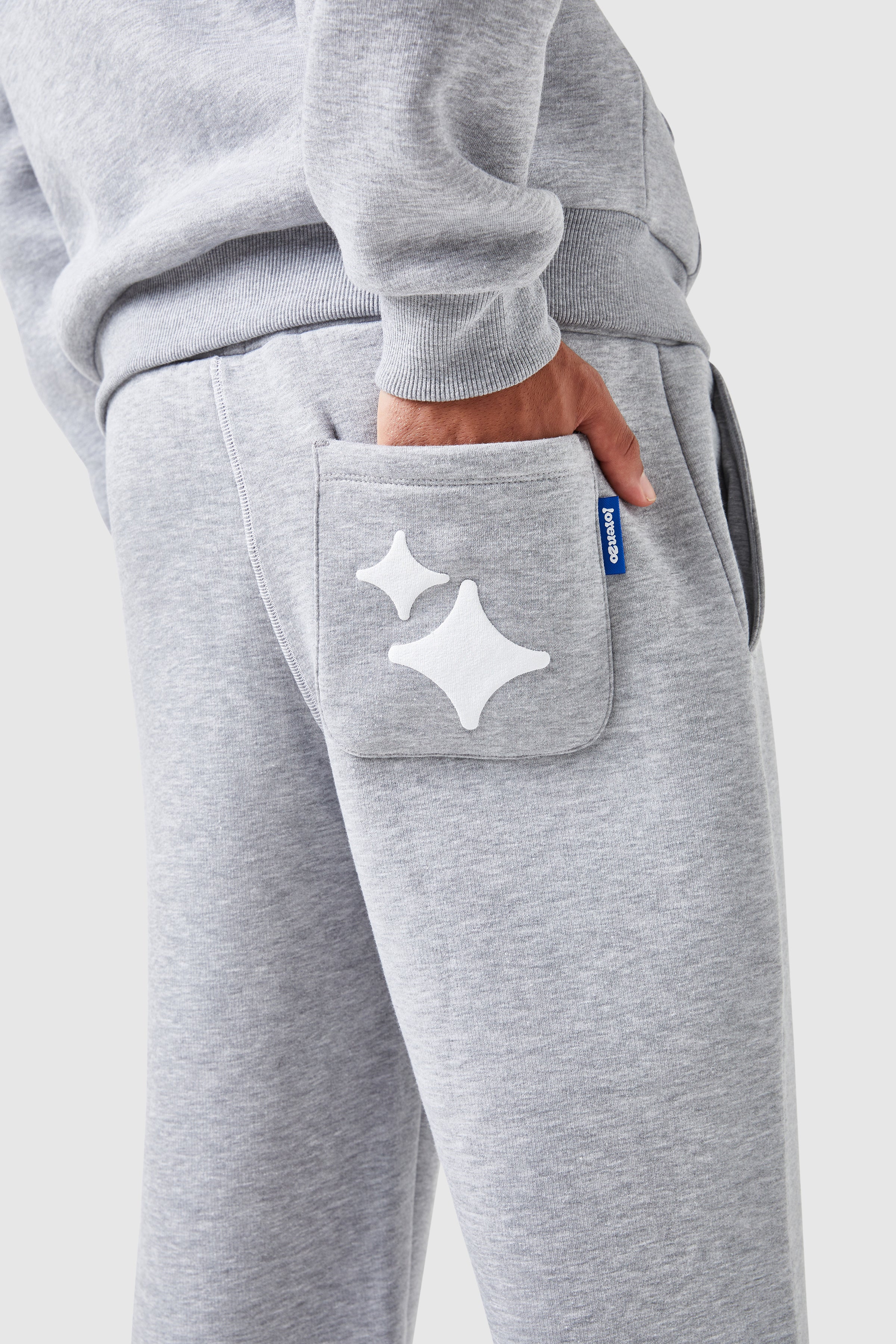 Globe Tracksuit - Grey Marl - Image 11