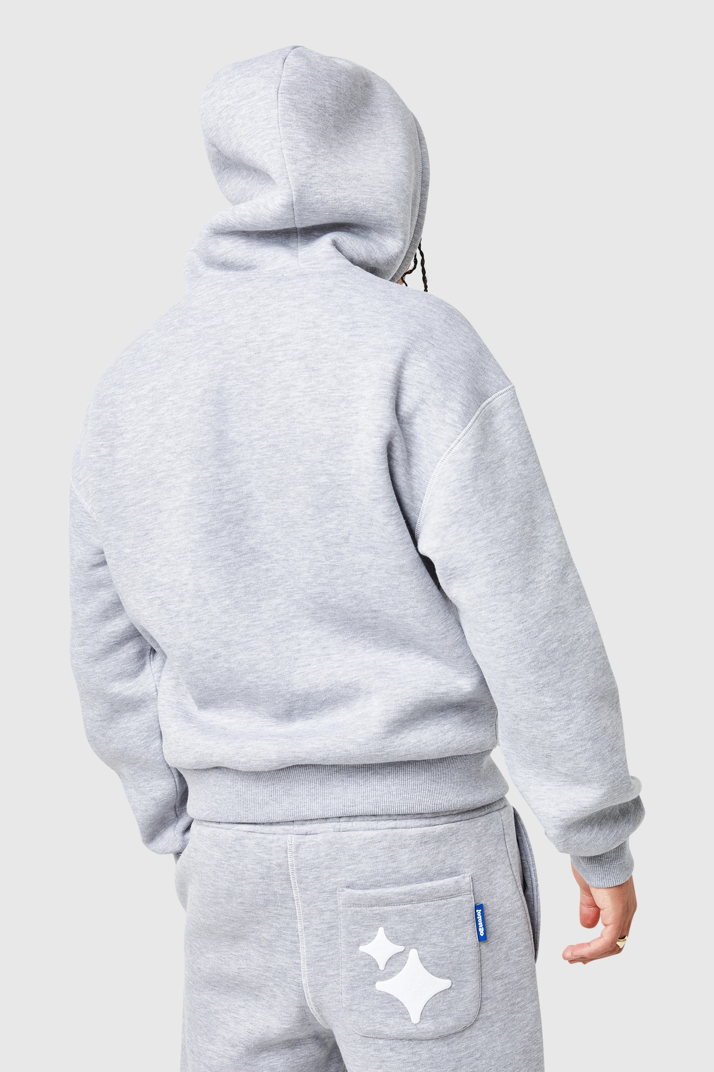 Globe Tracksuit - Grey Marl - Image 6
