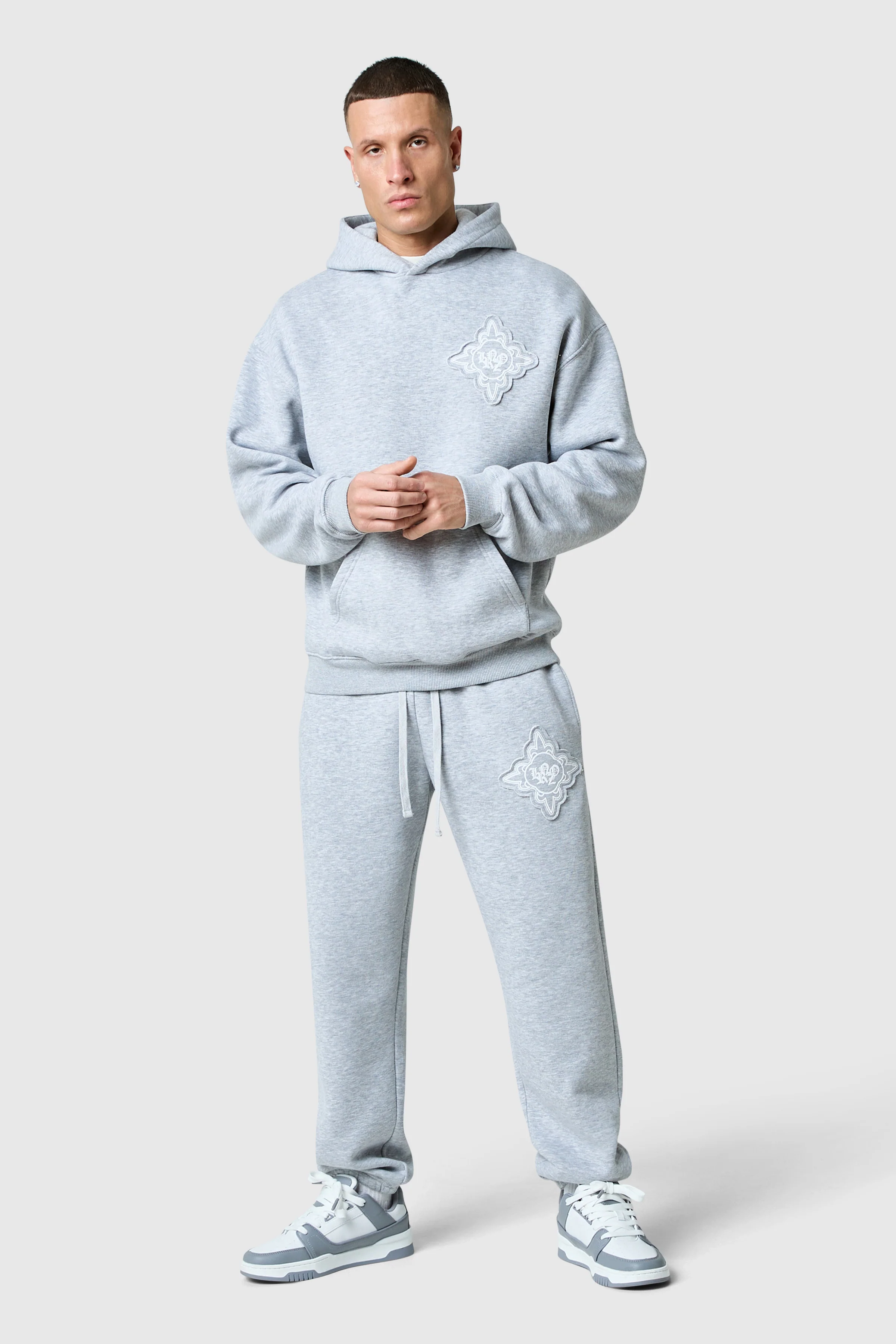 Icon Apex Hood - Grey Marl - Image 3
