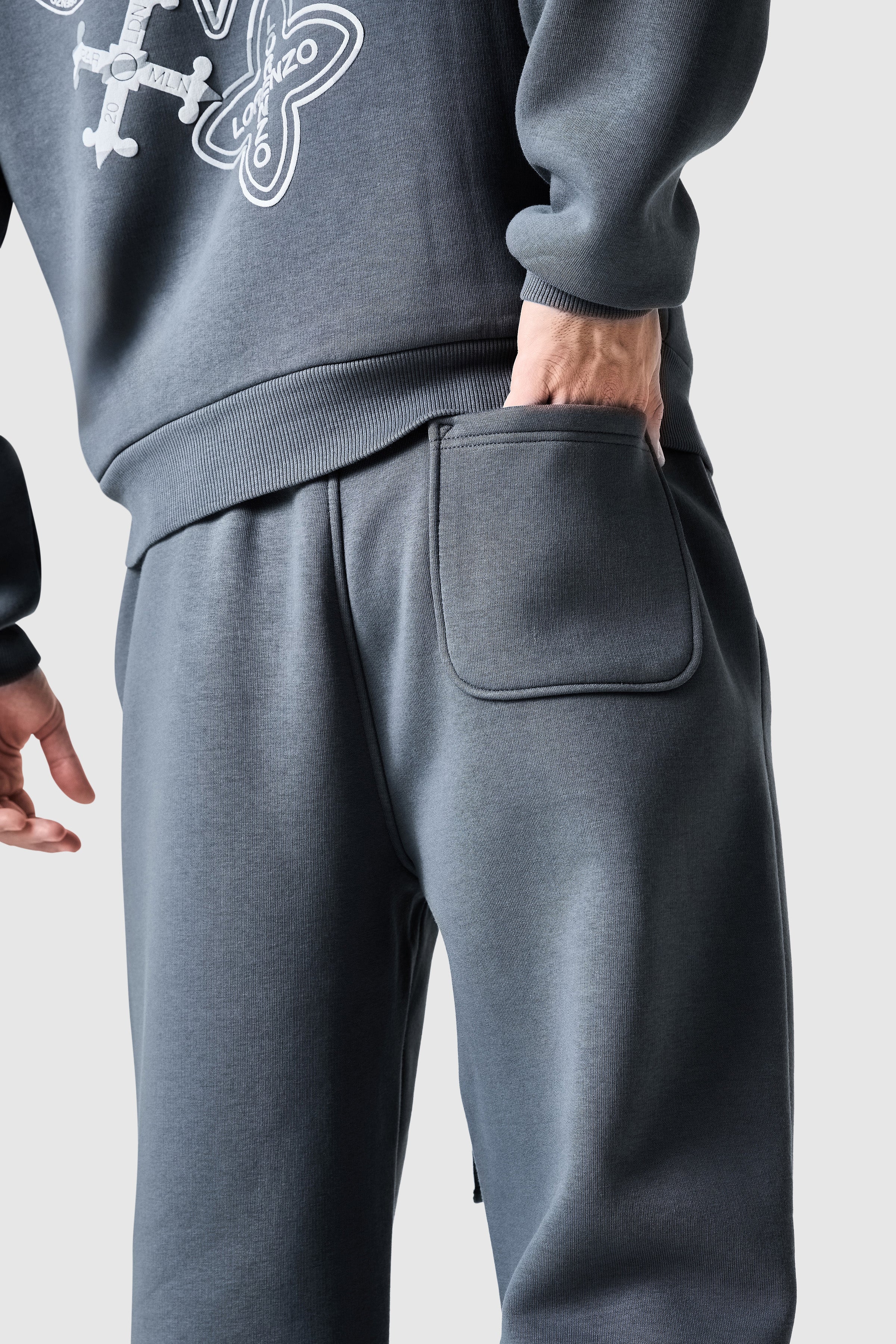 Icon Camo Tracksuit - Graphite Grey - Image 7