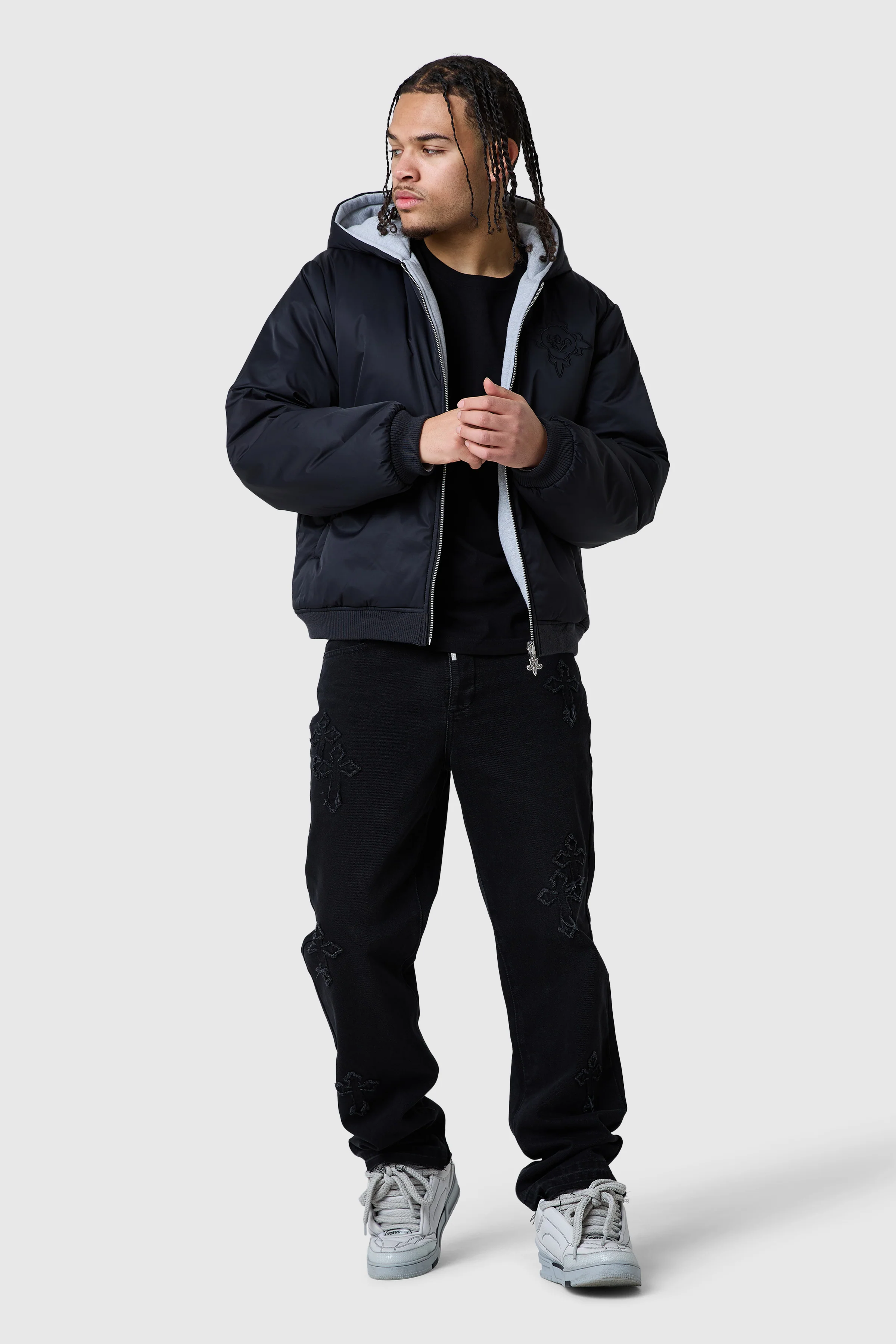 Icon Reversible Jacket - Black - Image 6