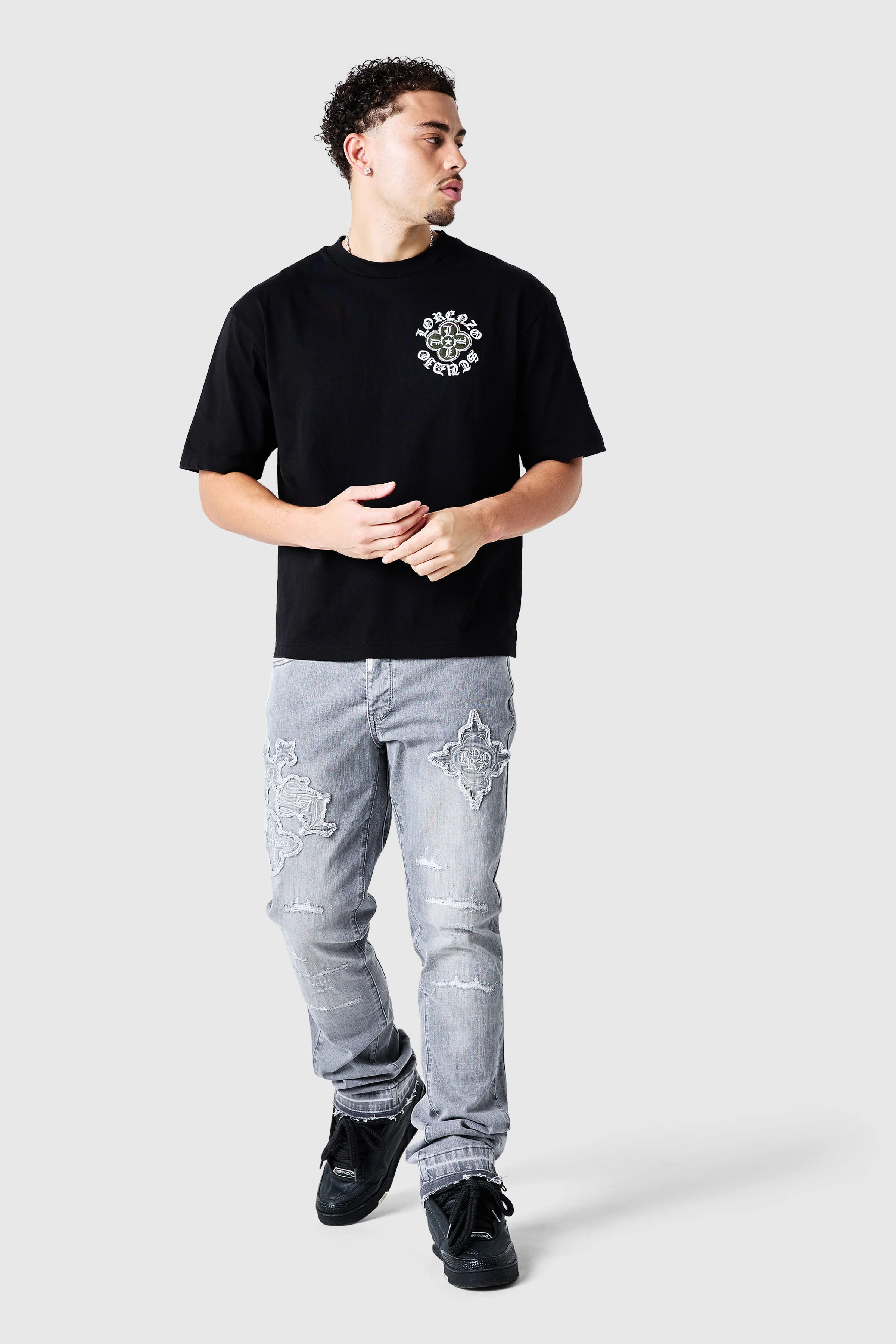 Insignia Tee - Black - Image 6