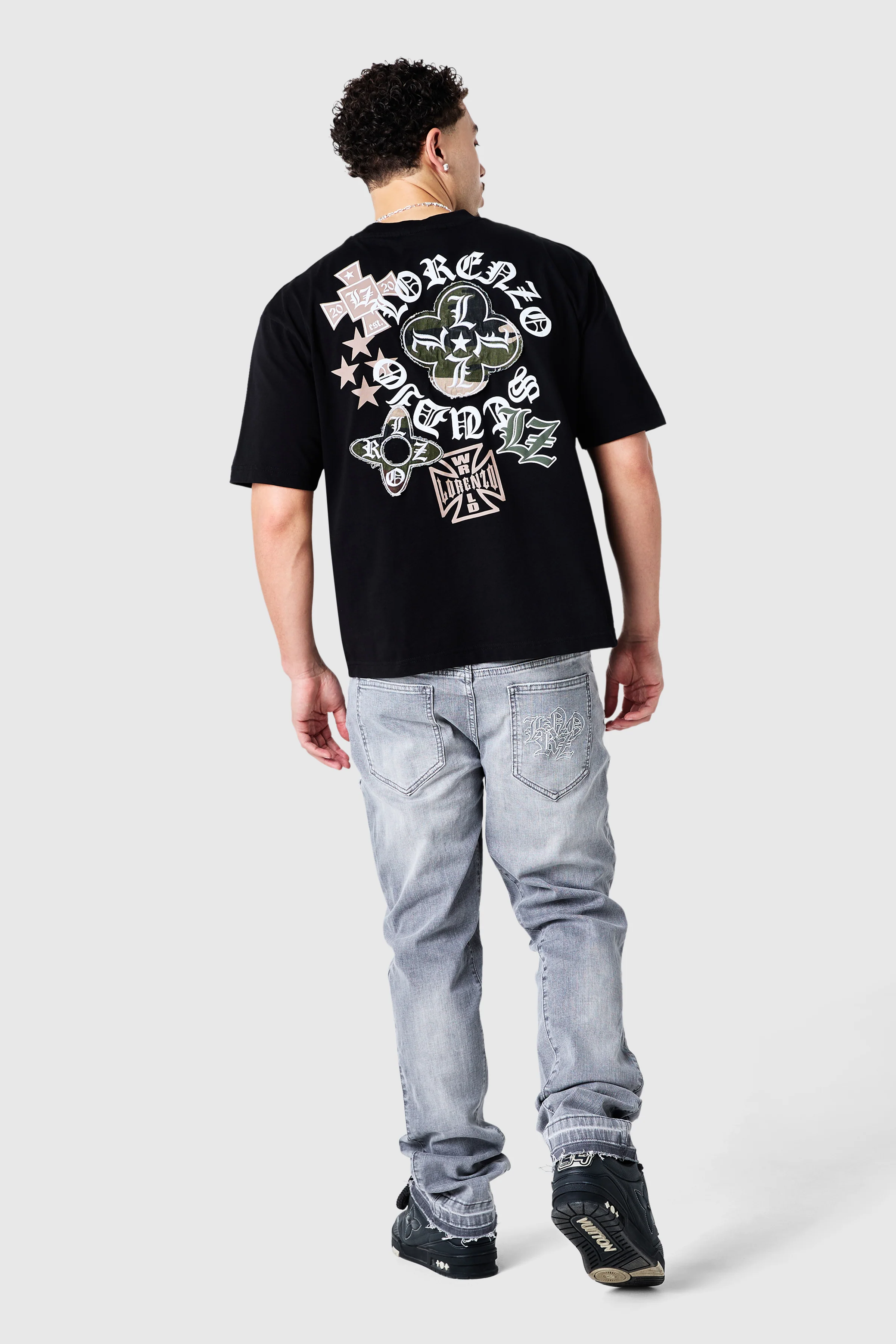 Insignia Tee - Black - Image 7