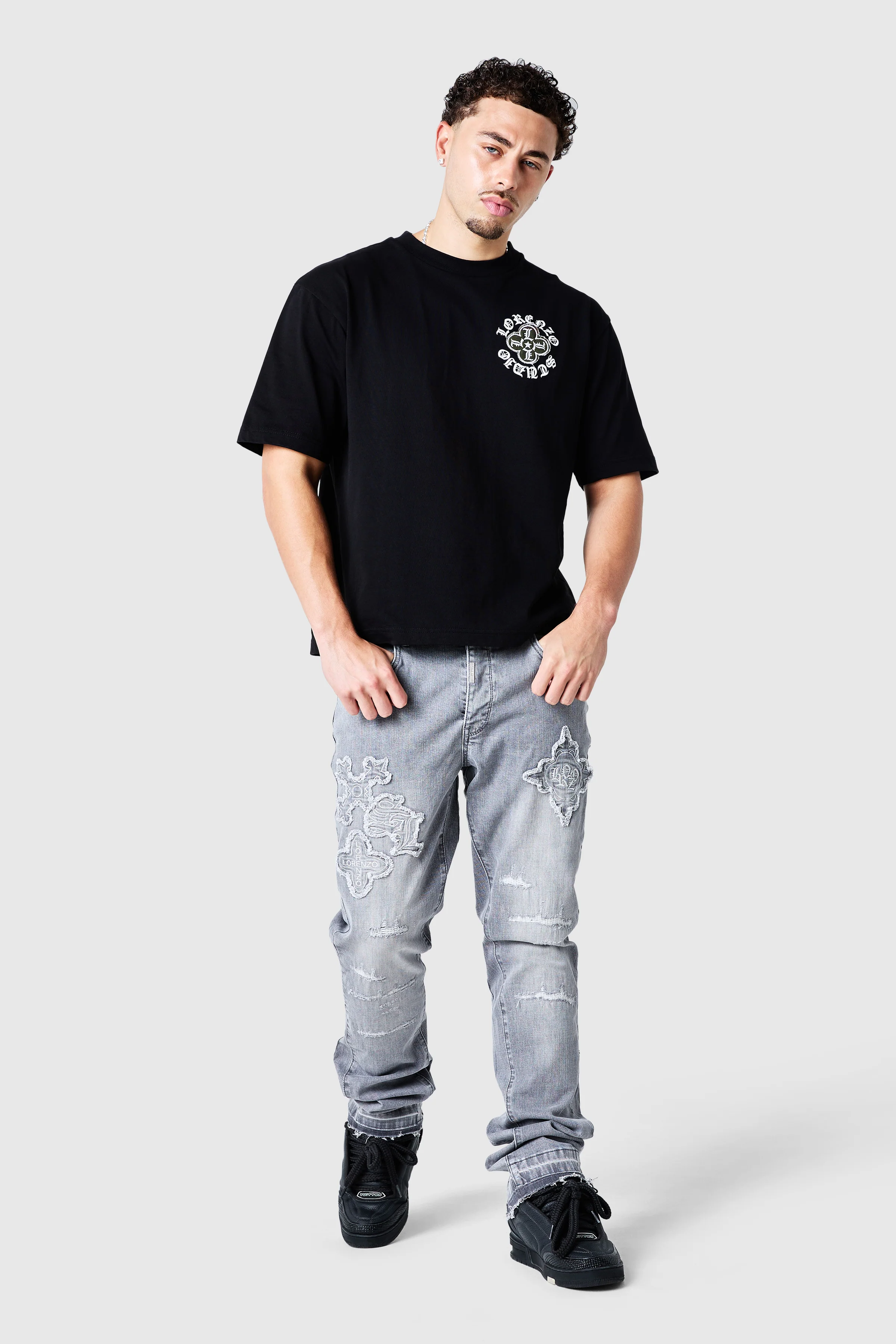 Insignia Tee - Black - Image 8