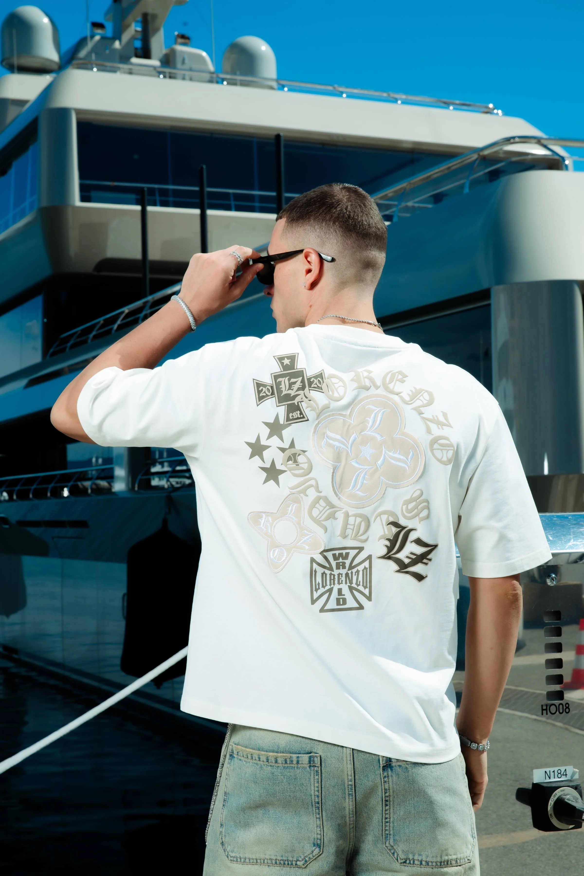 Insignia Tee - Off White - Image 2