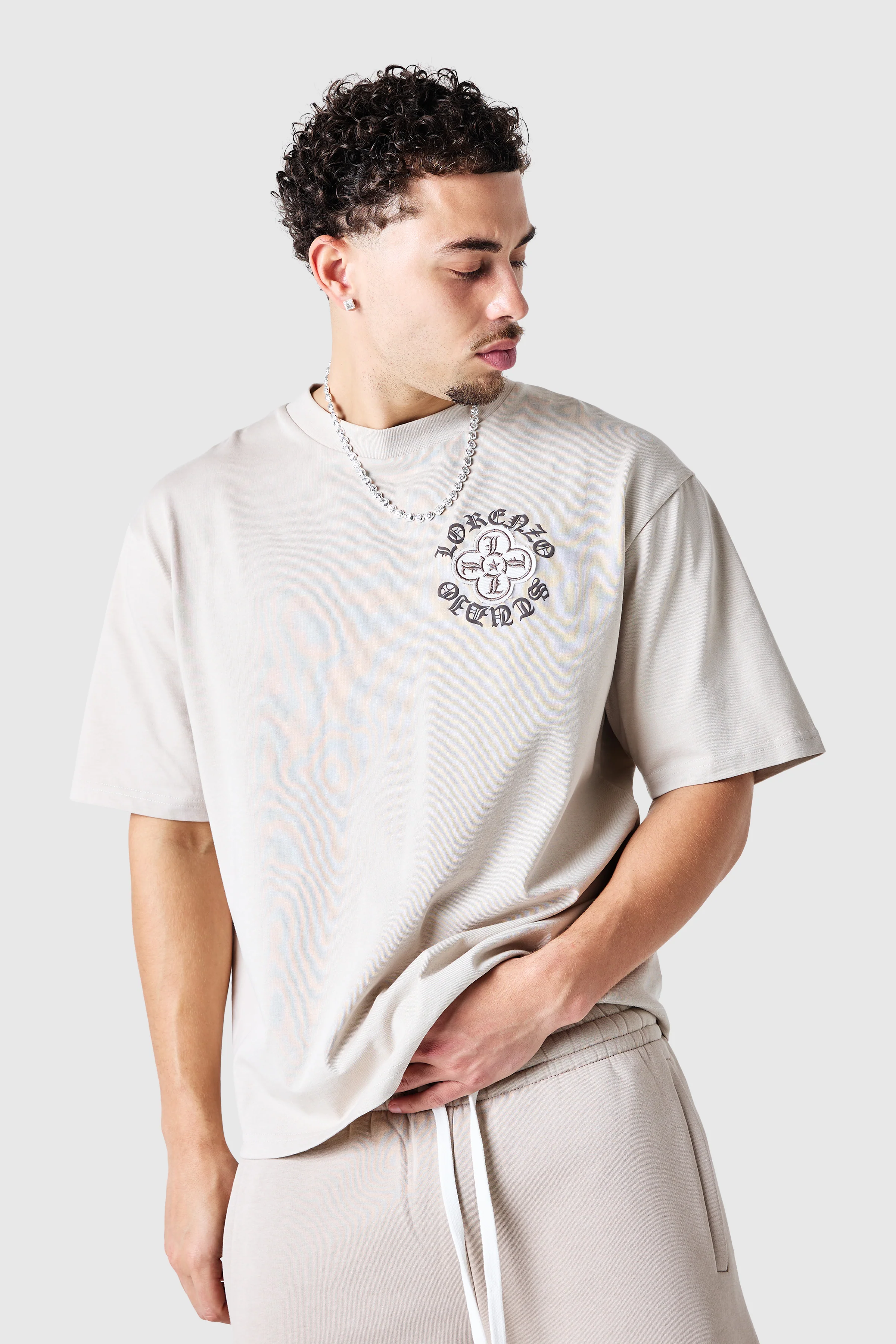 Insignia Tee - Pebblestone - Image 3