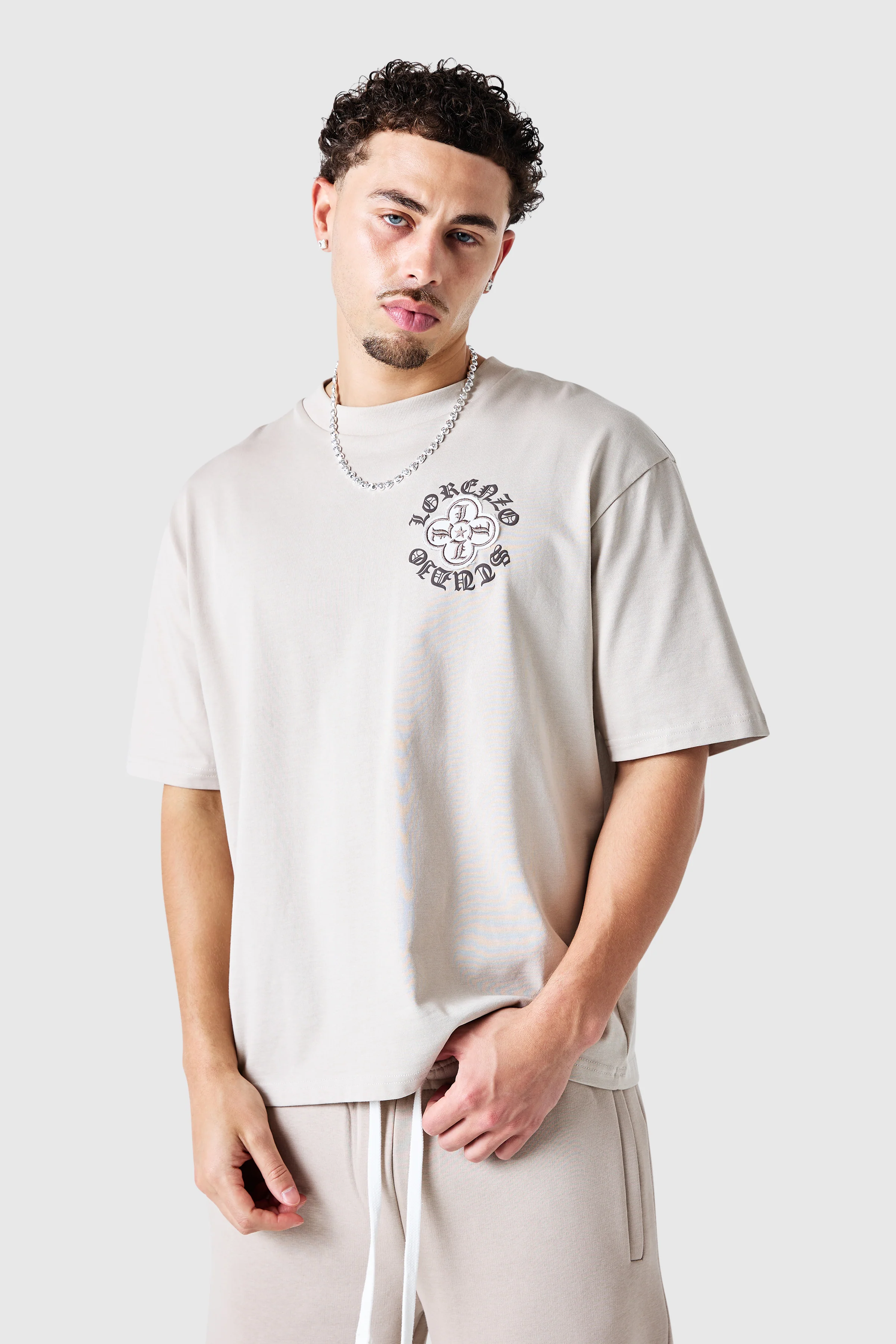 Insignia Tee - Pebblestone - Image 7