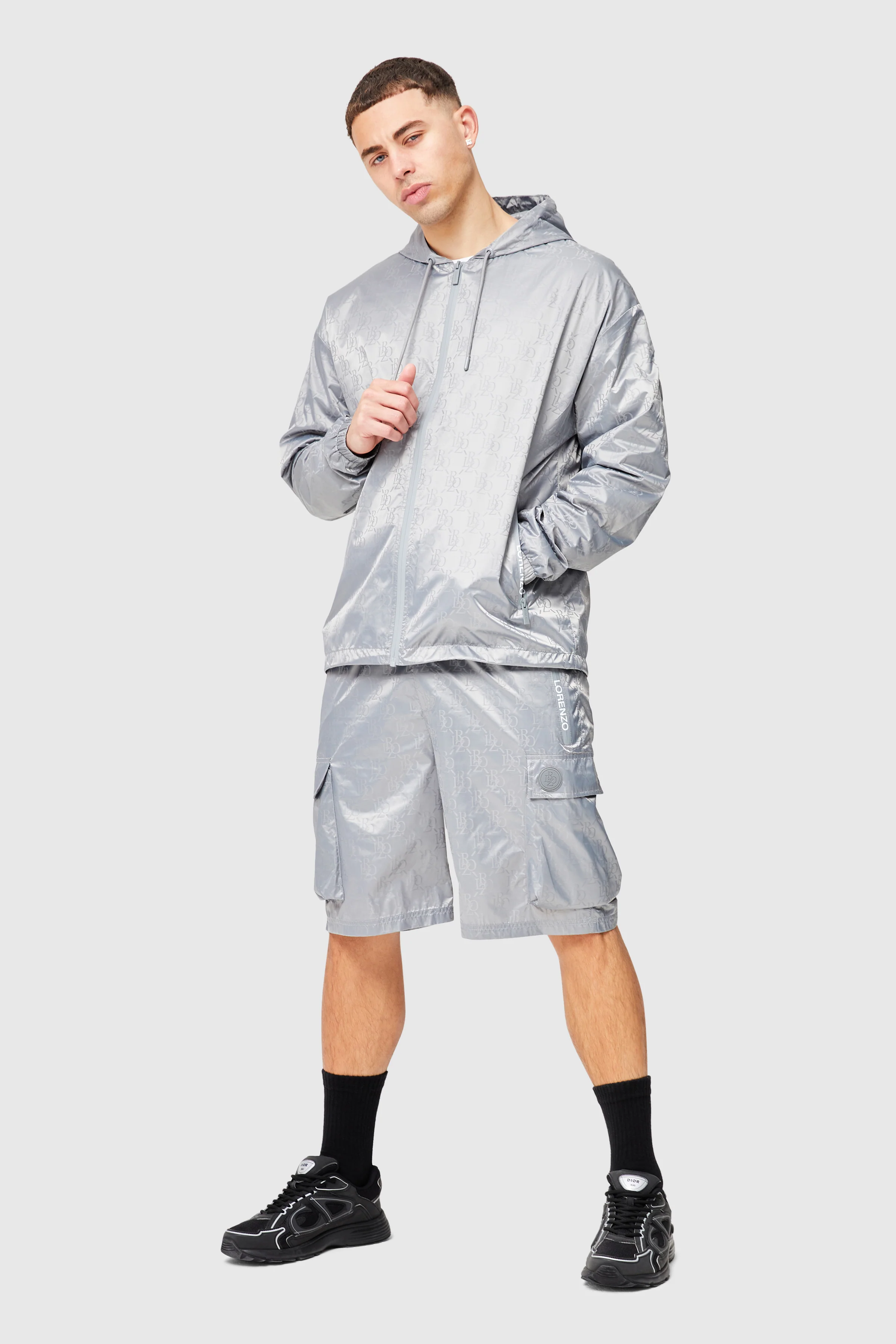 Monogram Short - Grey - Image 2