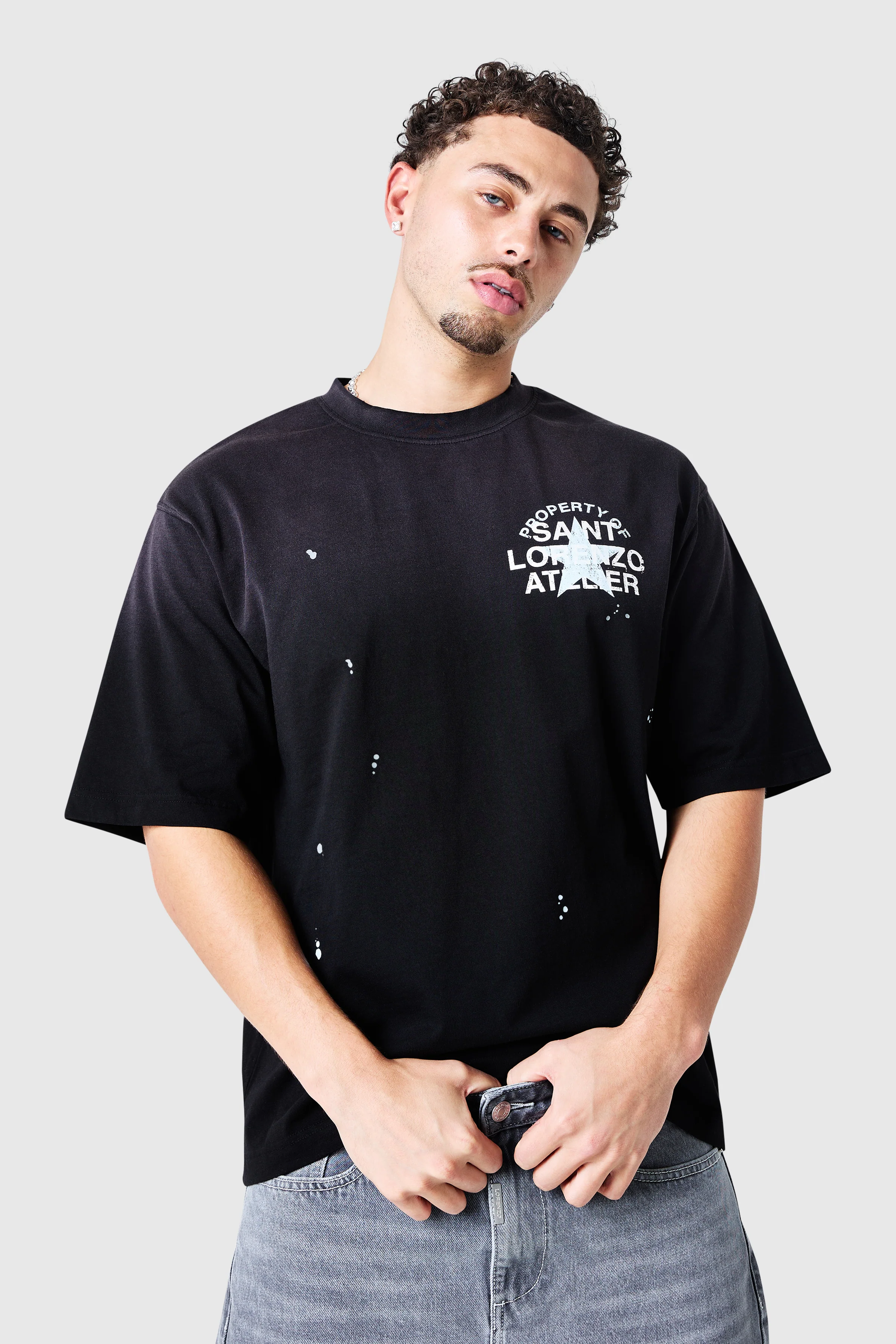 Painter Tee - Black - Image 10