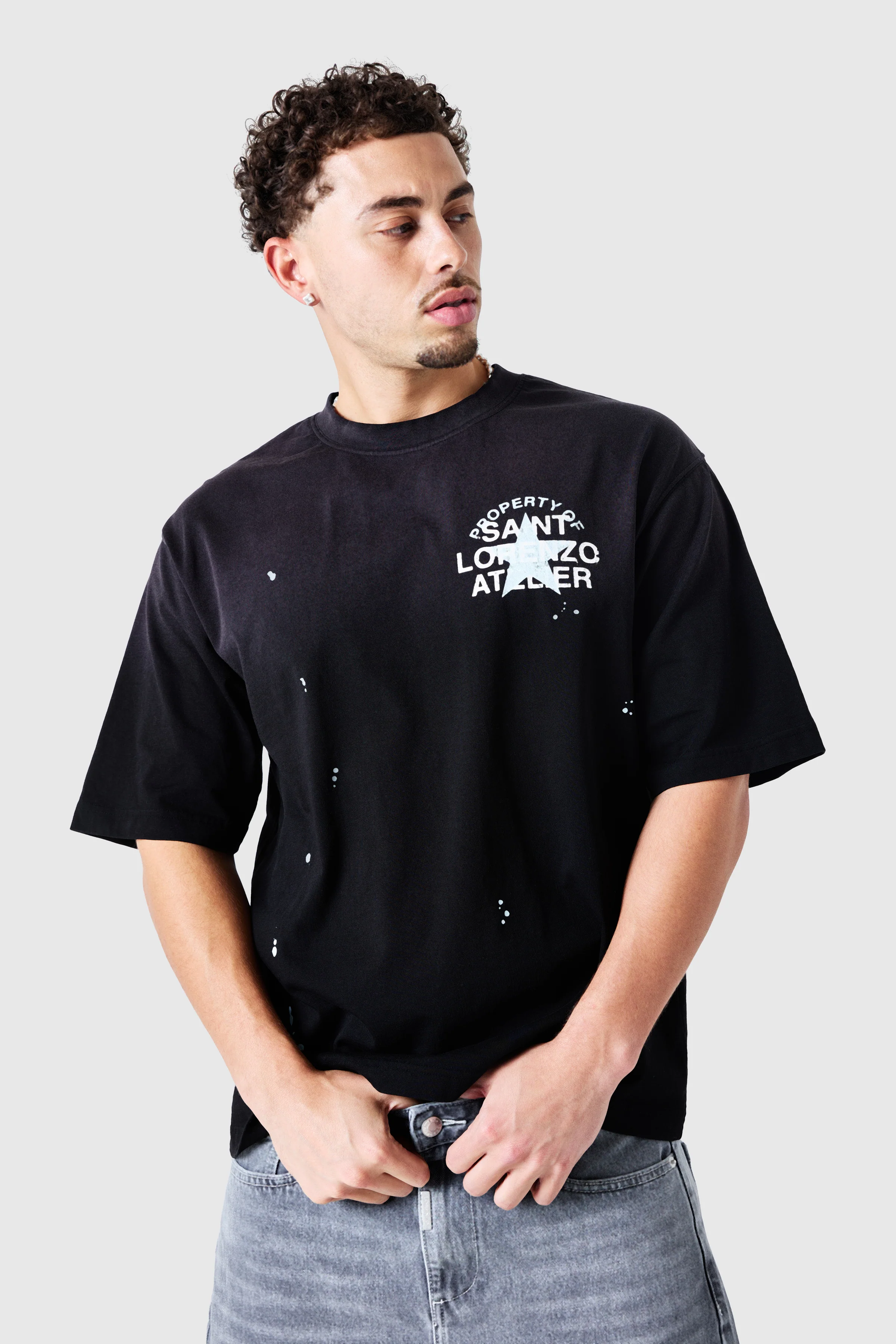Painter Tee - Black - Image 3