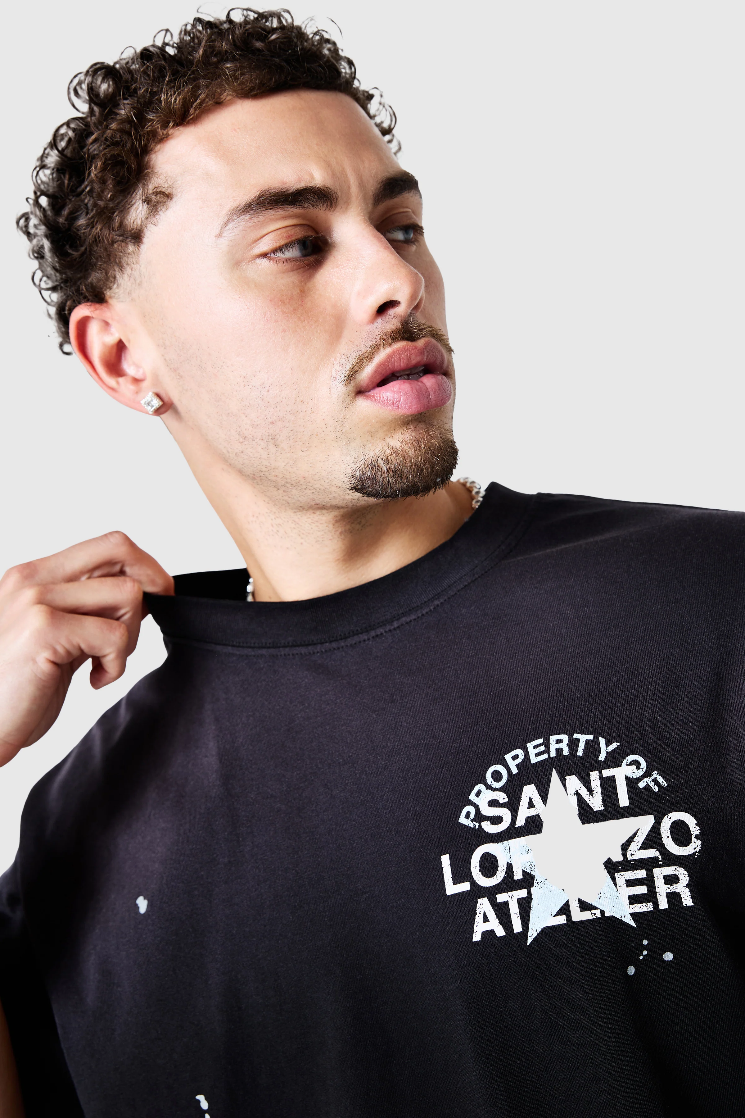 Painter Tee - Black - Image 4