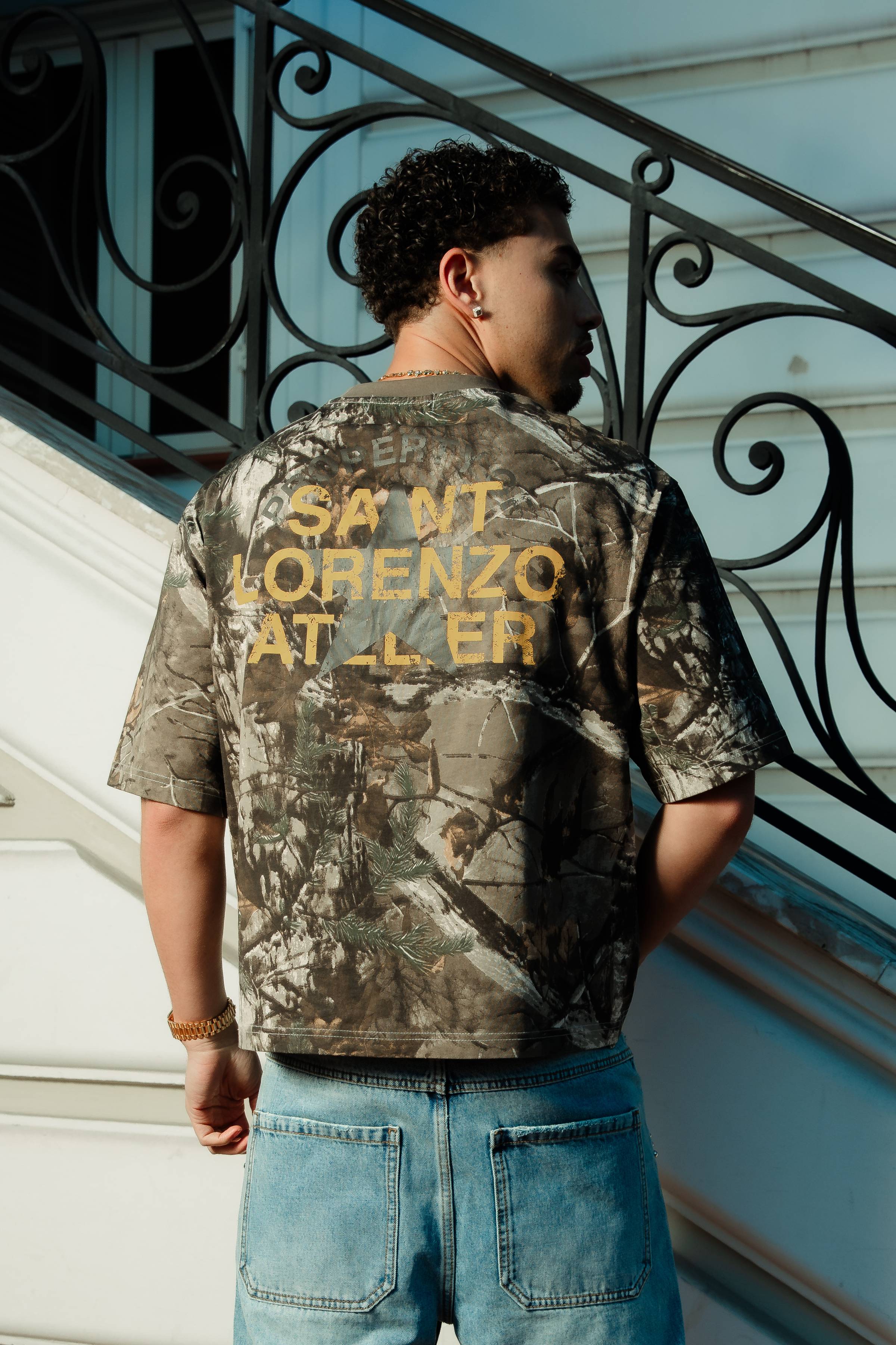 Saint Real Tree Camo Tee - Camo - Image 2