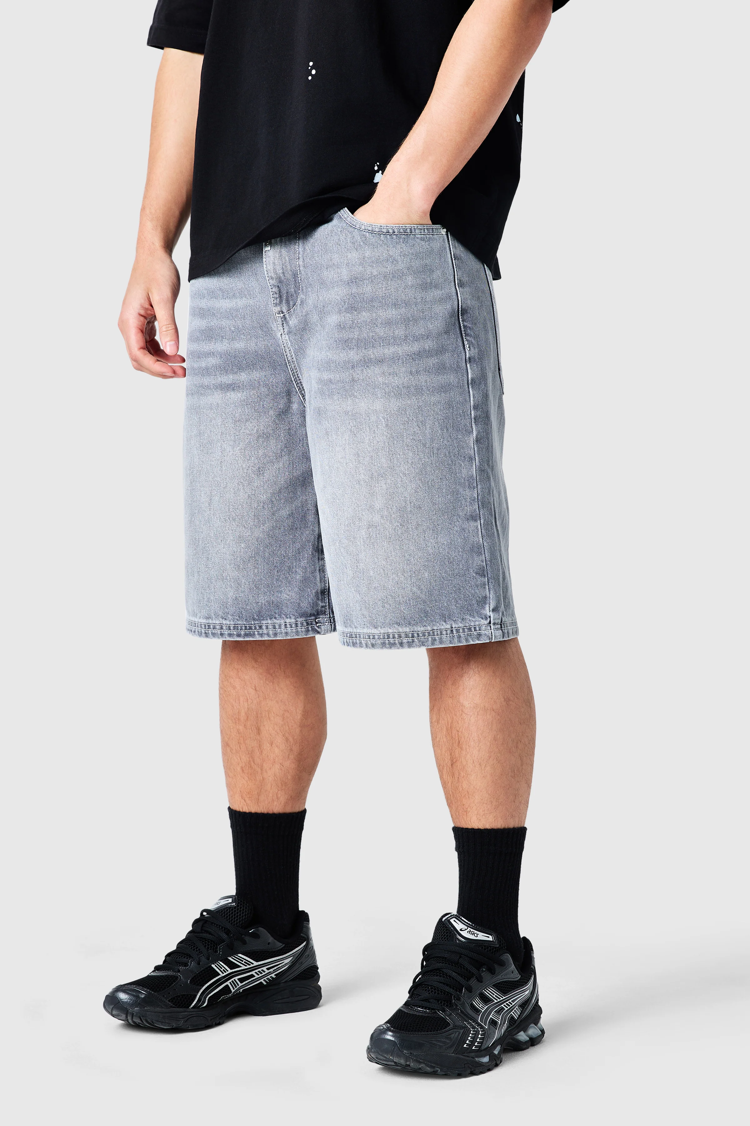 Santo Painter Twinset - Grey / Black - Image 10