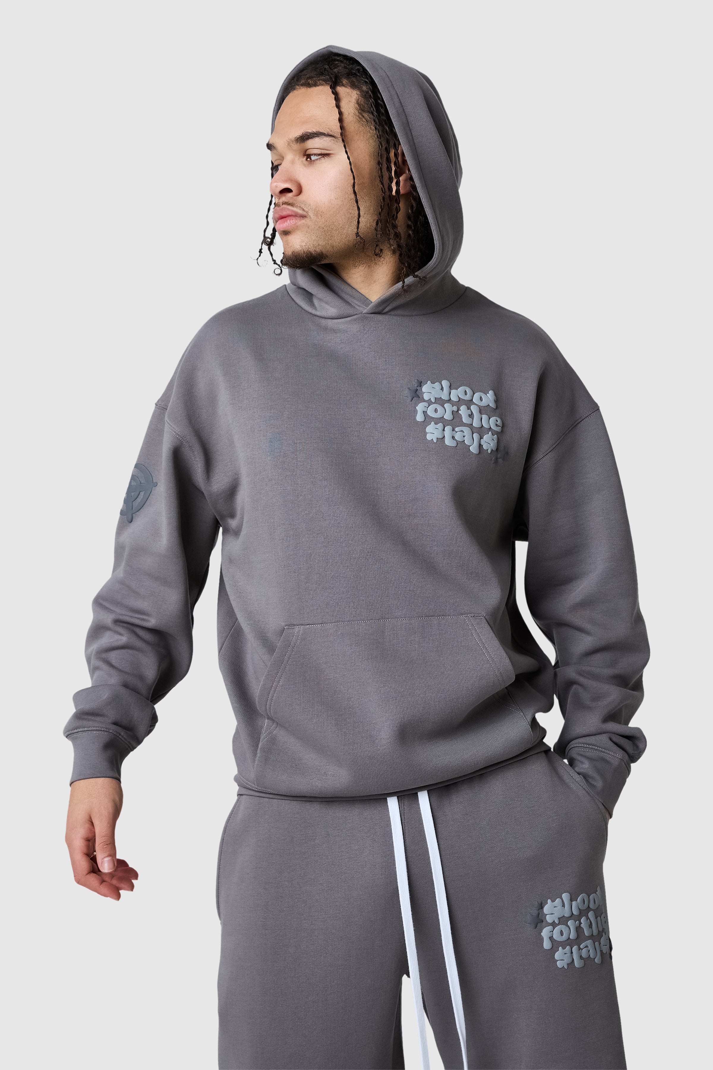 Shoot For The Stars Tracksuit - Steel - Image 6