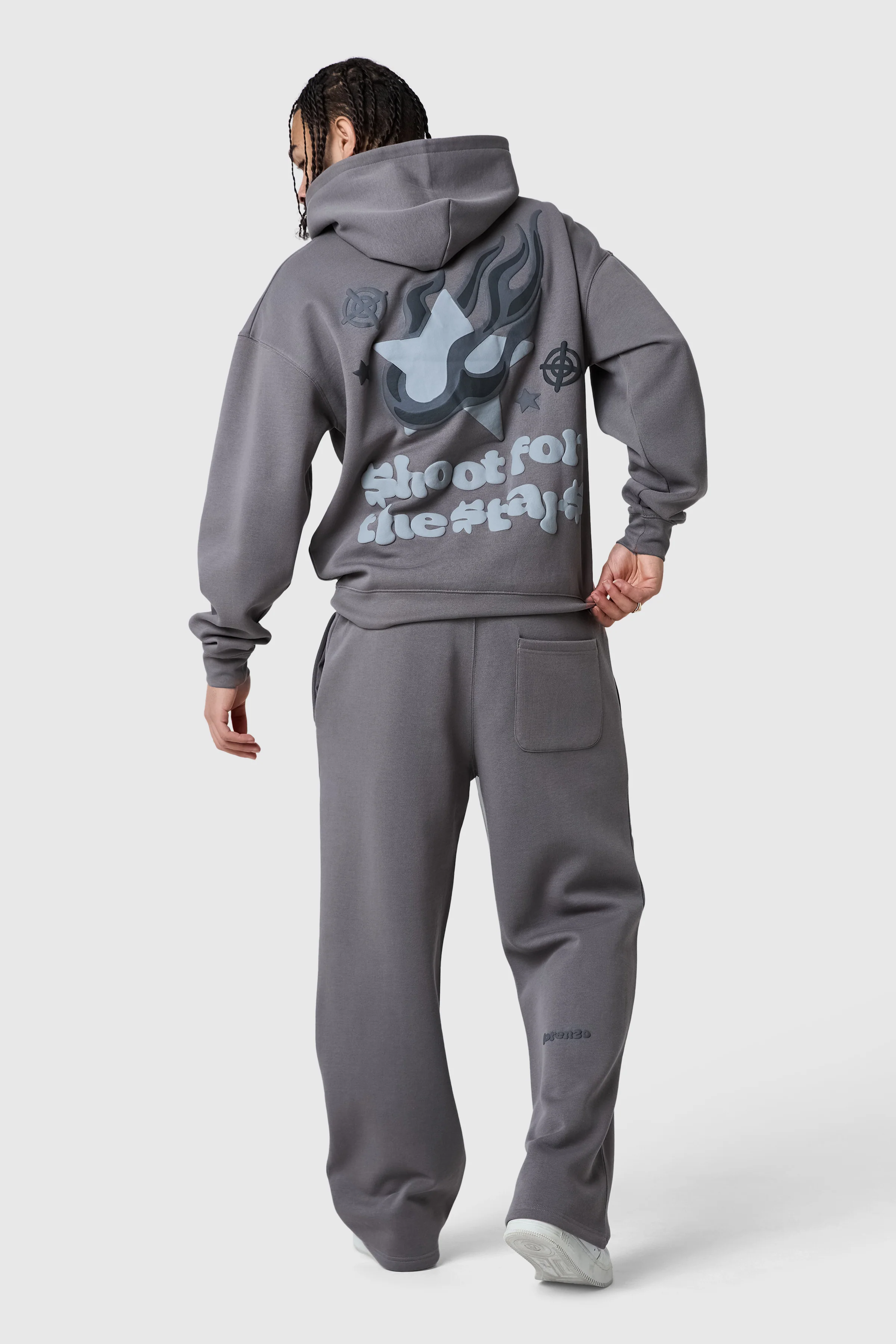 Shoot For The Stars Tracksuit - Steel - Image 5