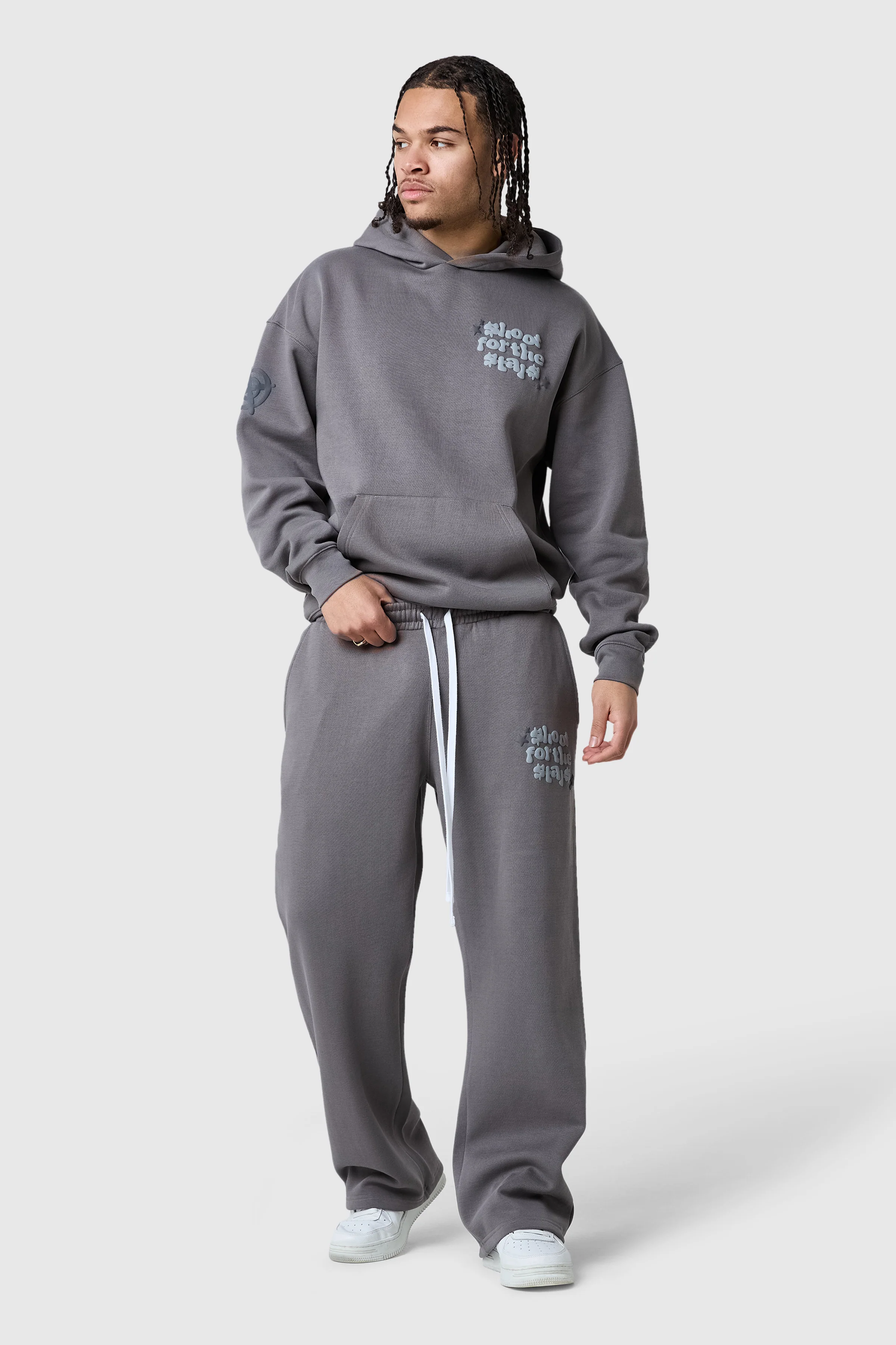 Shoot For The Stars Tracksuit - Steel - Image 7