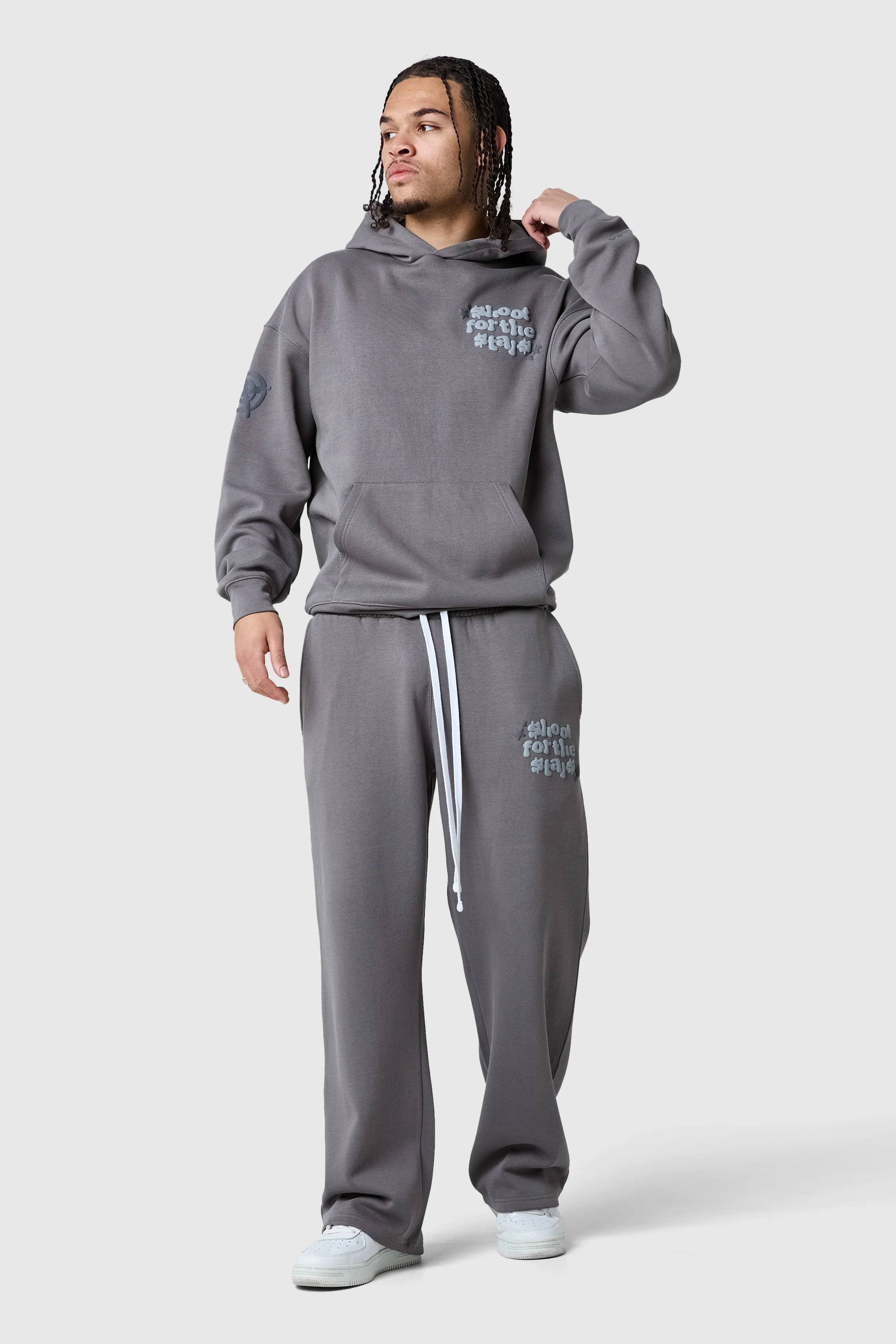 Shoot For The Stars Jogger - Steel - Image 5