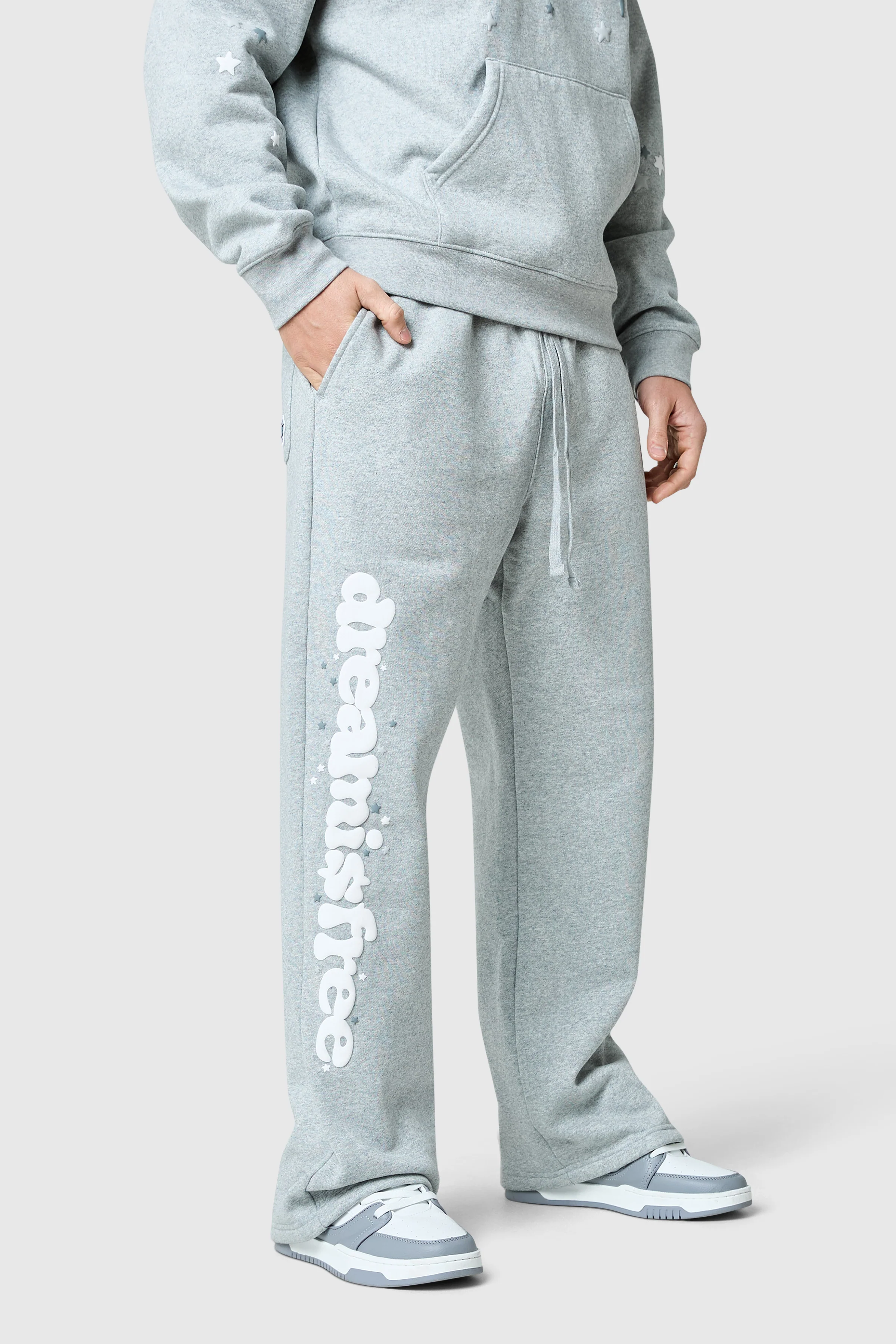 Shooter Tracksuit - Grey Marl - Image 8