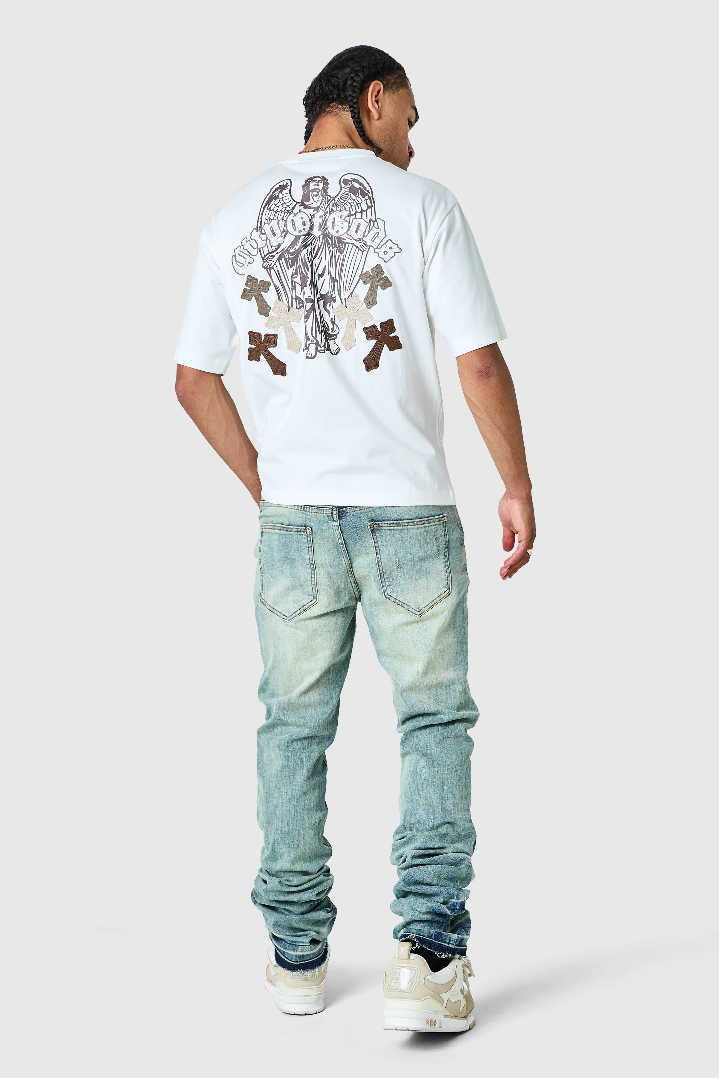 Stacked Jean - Champagne Blue - Image 10