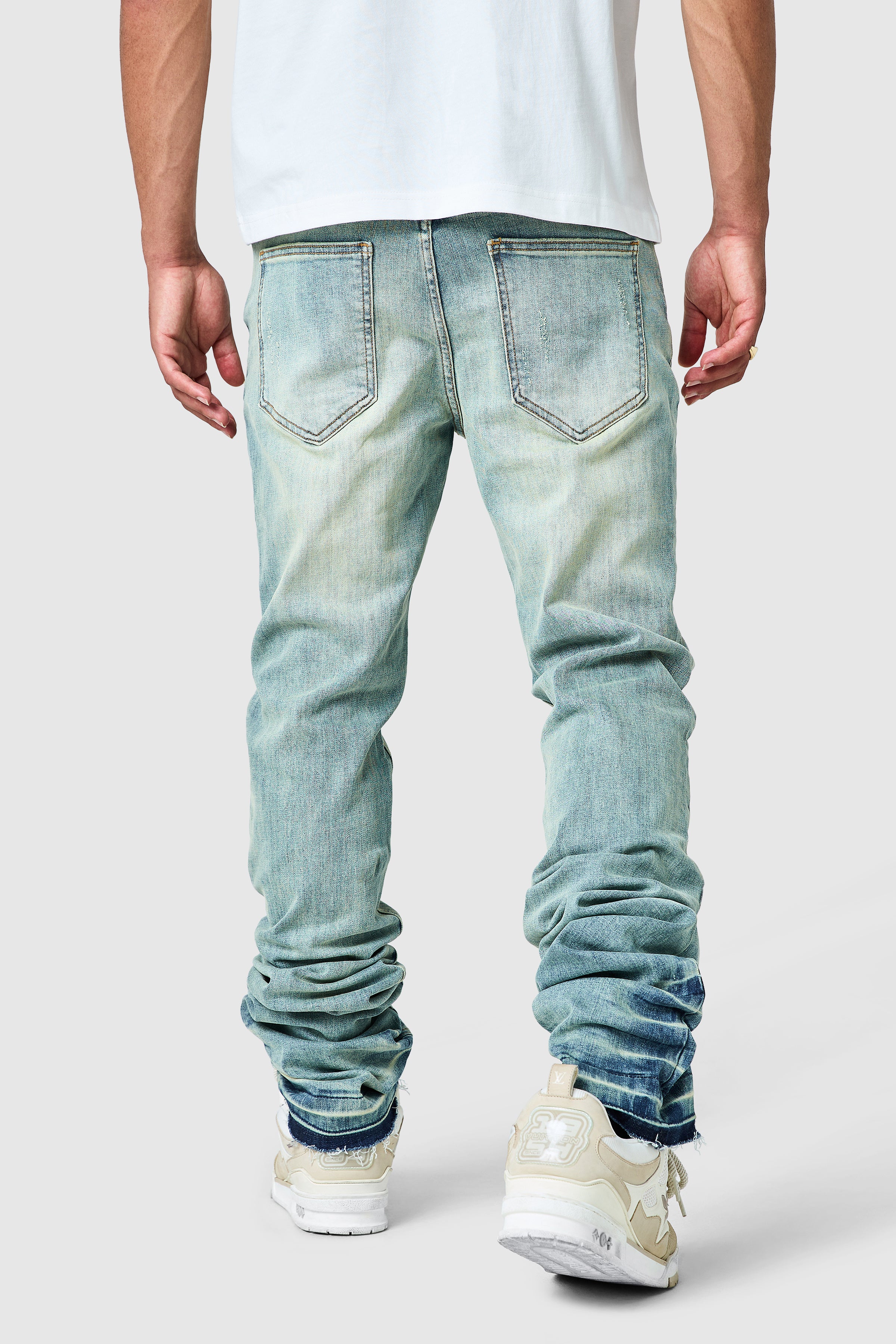 Stacked Jean - Champagne Blue - Image 3