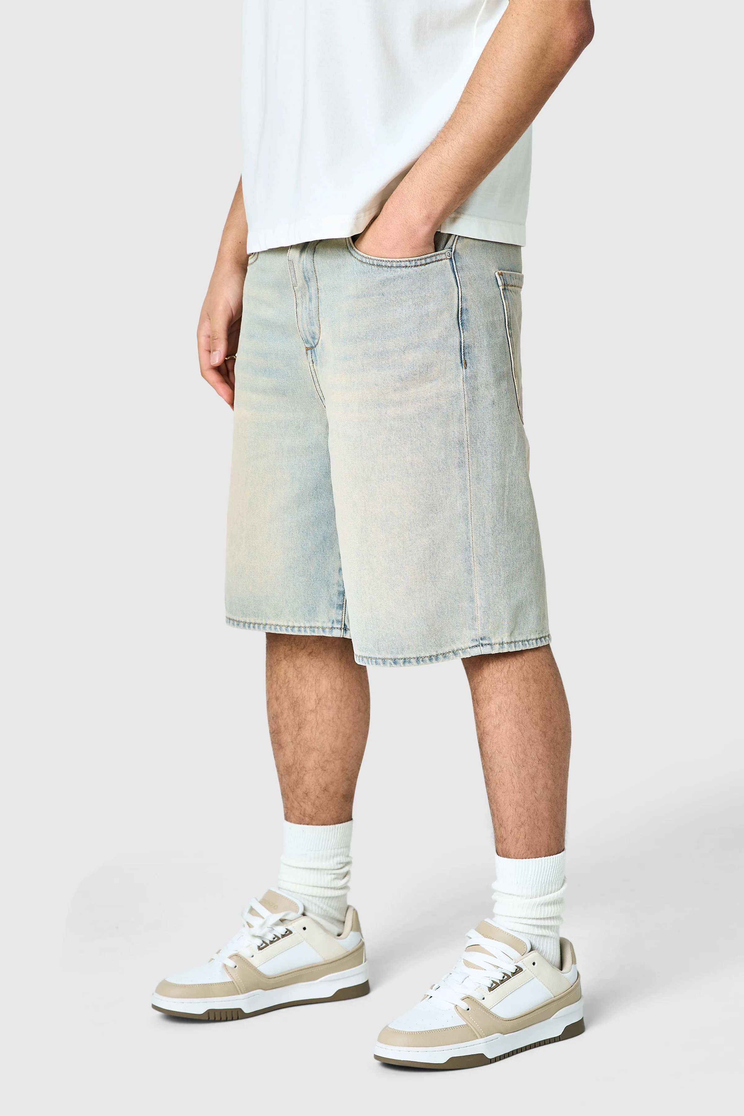 Staples Icon Core Twinset - Sand Blue / Off White - Image 5