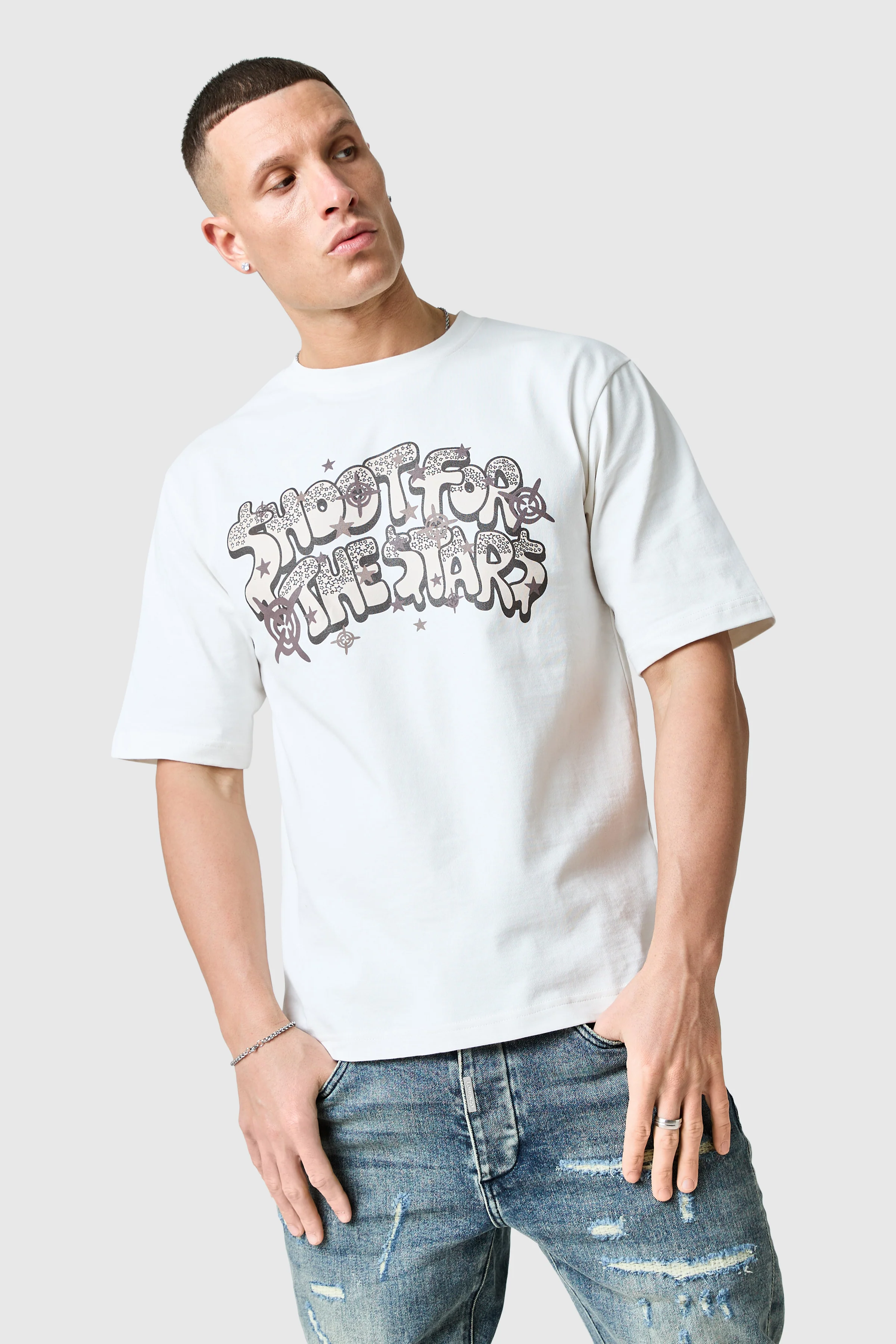 Steller Tee - Off White - Image 4