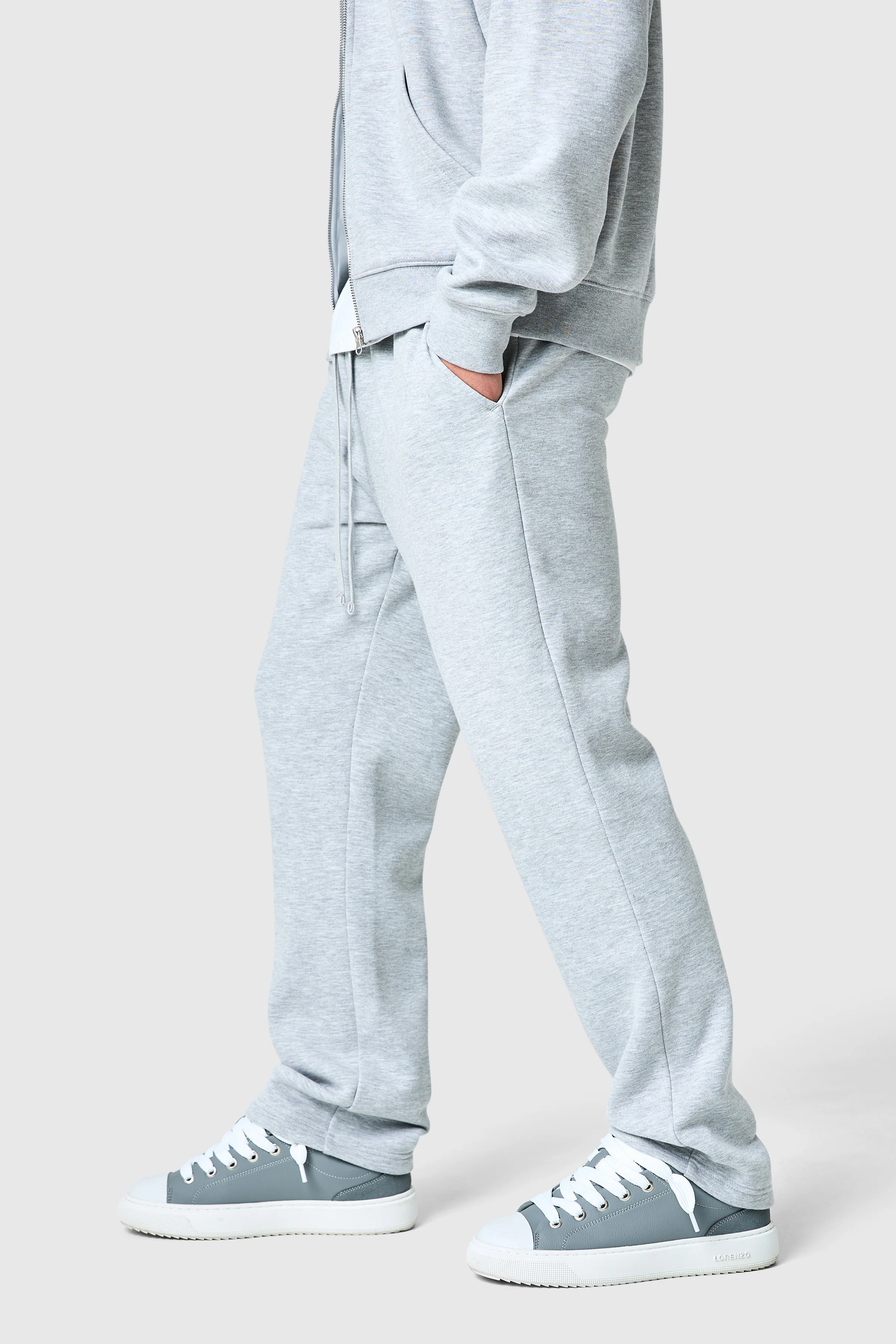 Uniform Jogger - Grey Marl - Image 2