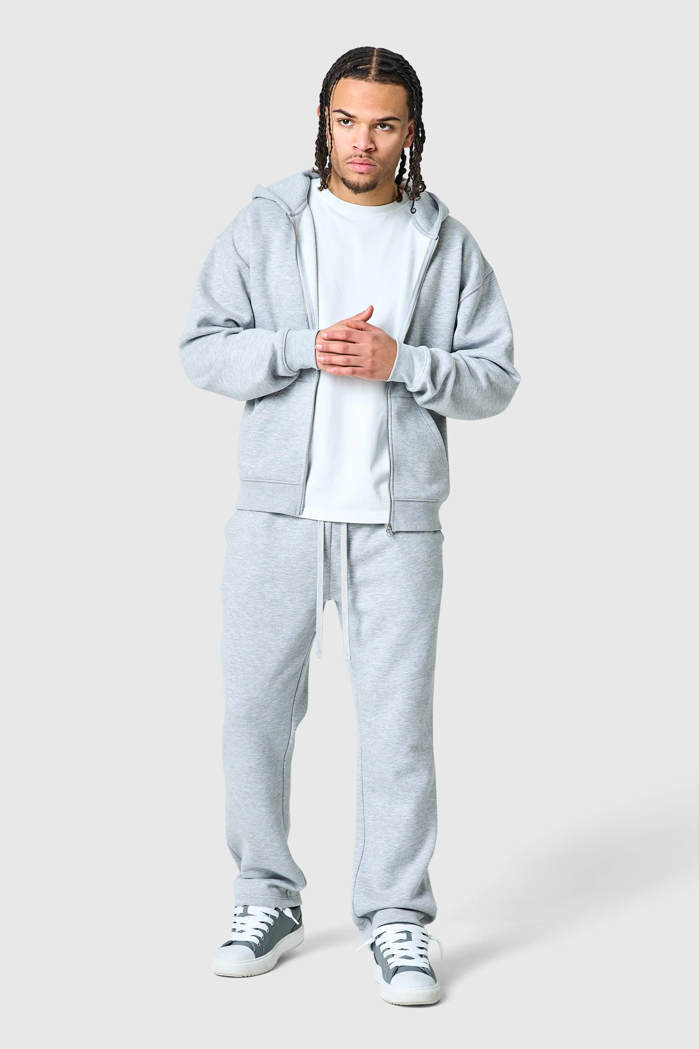 Uniform Jogger - Grey Marl - Image 3